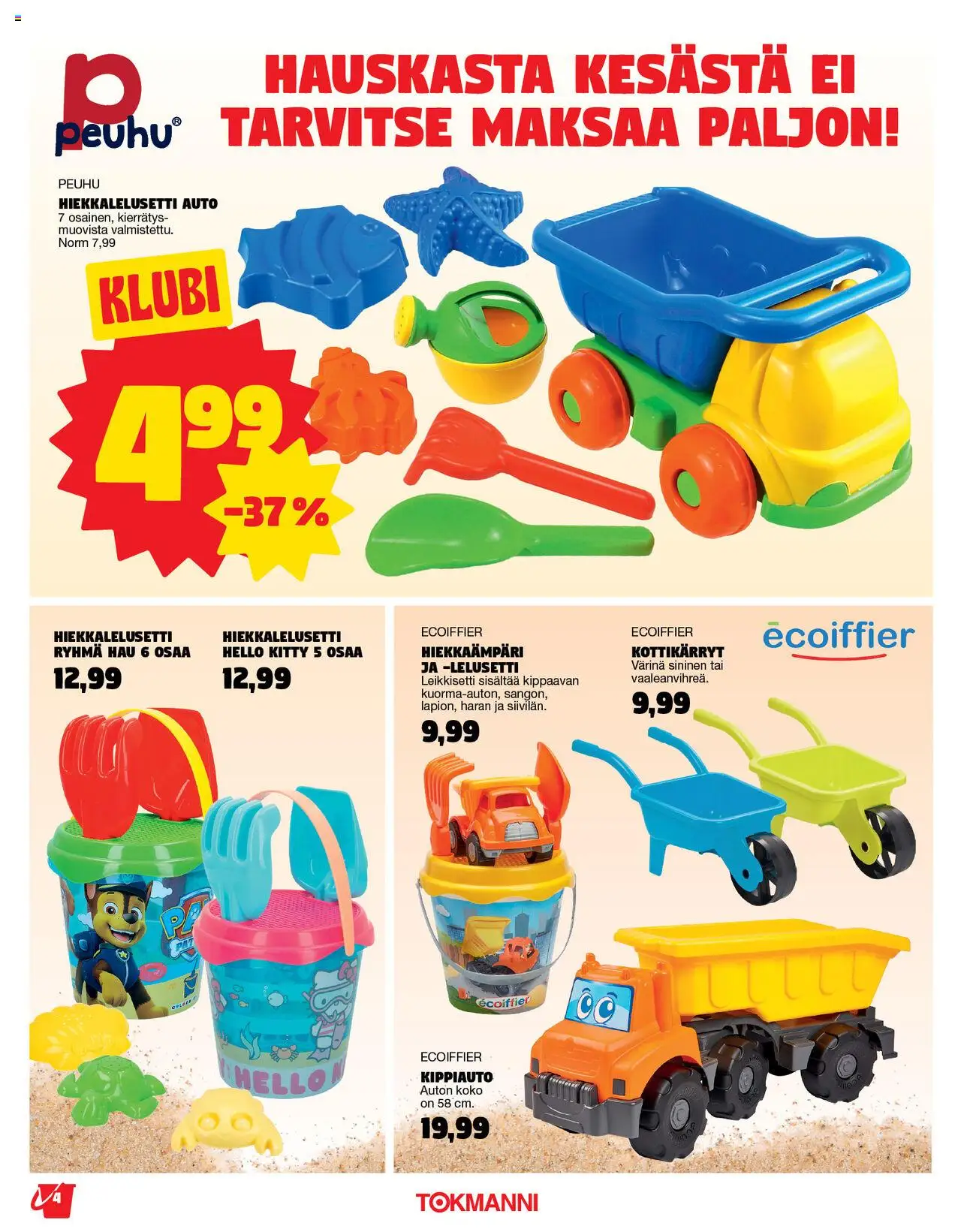 Tokmanni - Lelut 2025 – voimassa 28.04.2025 alkaen | Sivu: 4