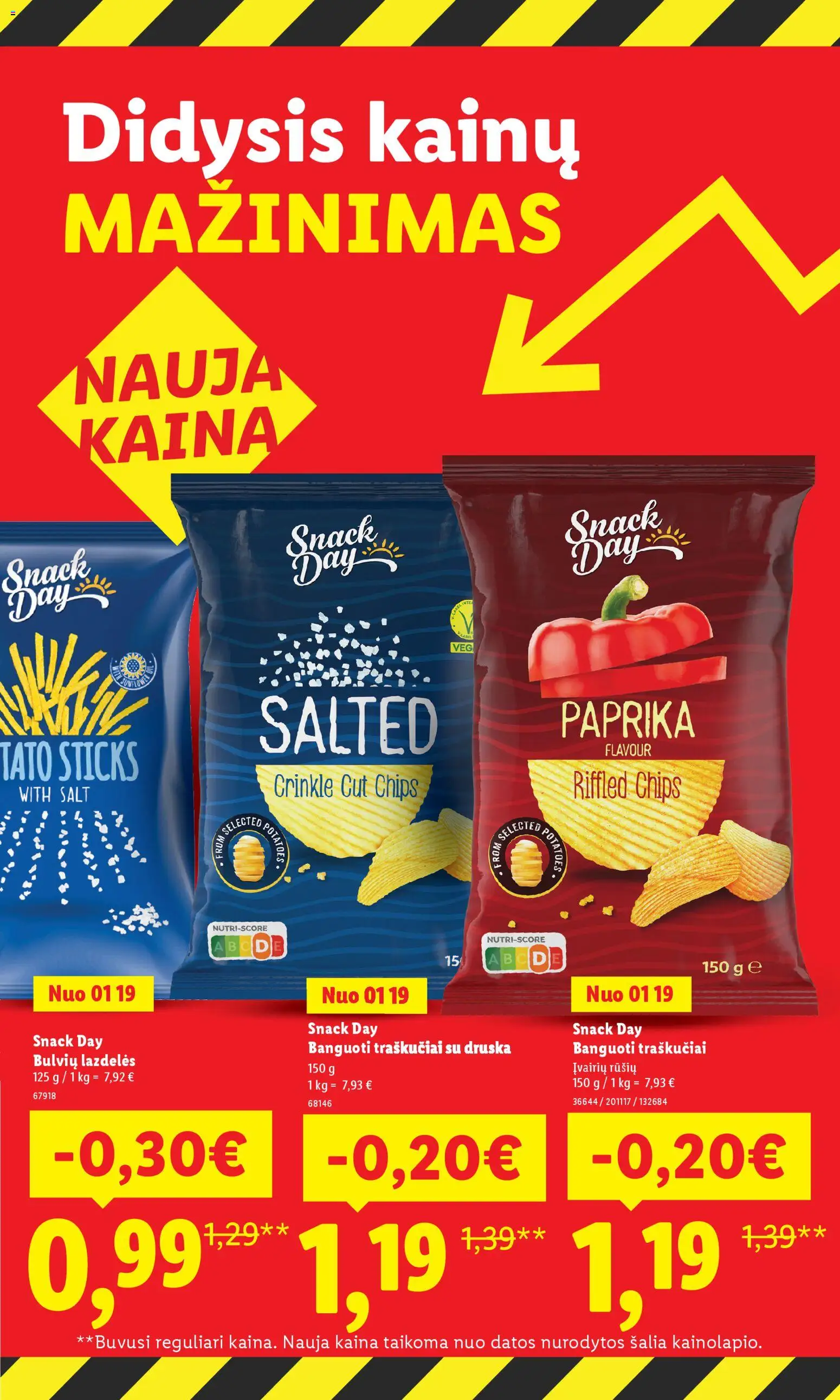 LIDL akcijos nuo 19.01.2026 | Puslapis: 3 | Prekių: Paprika, Druska, Traškučiai