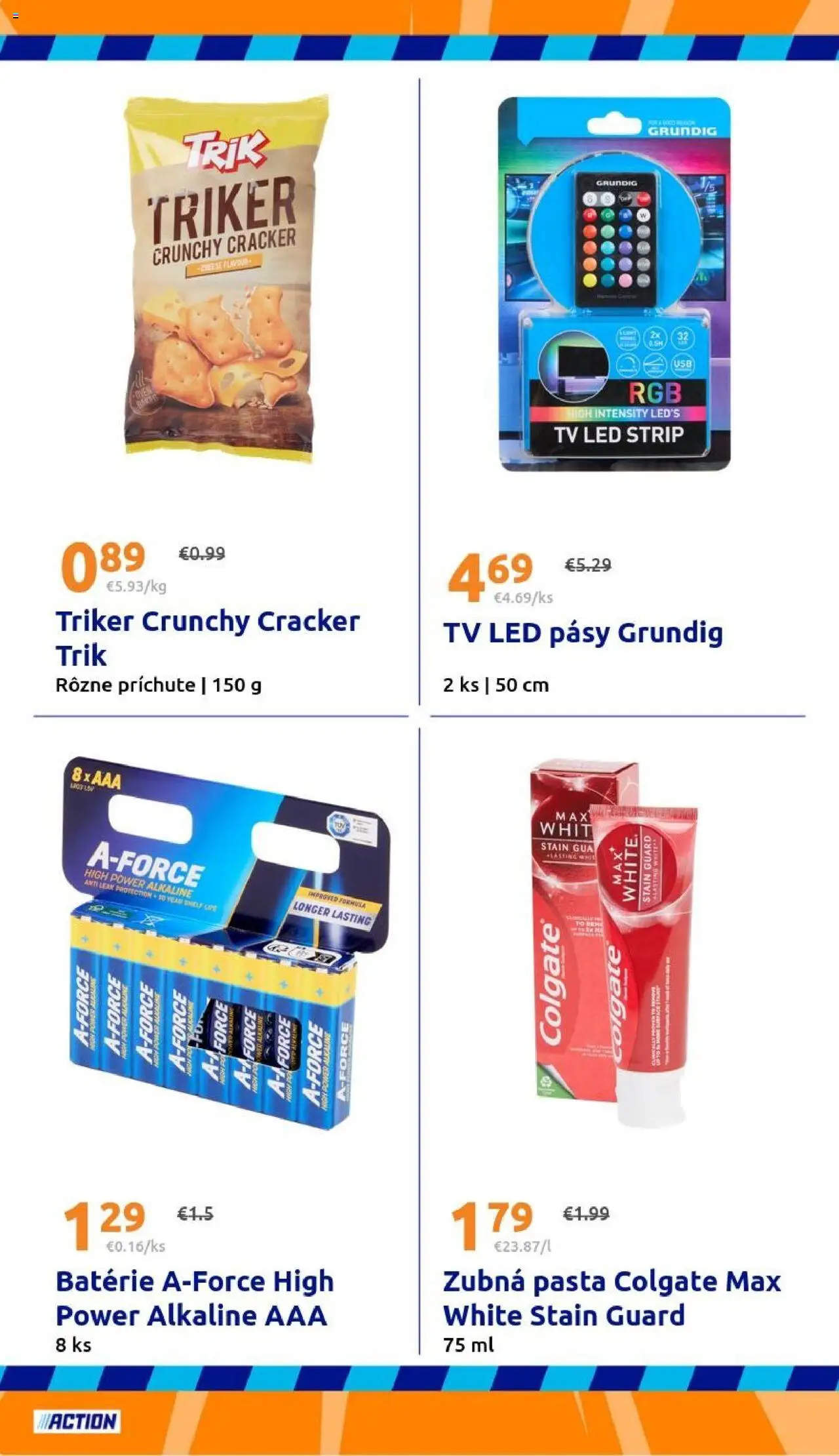 Nové Action akcie – leták je platný od 01.10.2025 | Strana: 26 | Produkty: Tv, Led, Zubná pasta