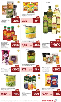 Rimi leidinys galioja nuo 28.04.2026 | Puslapis: 29 | Prekių: Agurkai, Sultys, Makaronai, Kečupas