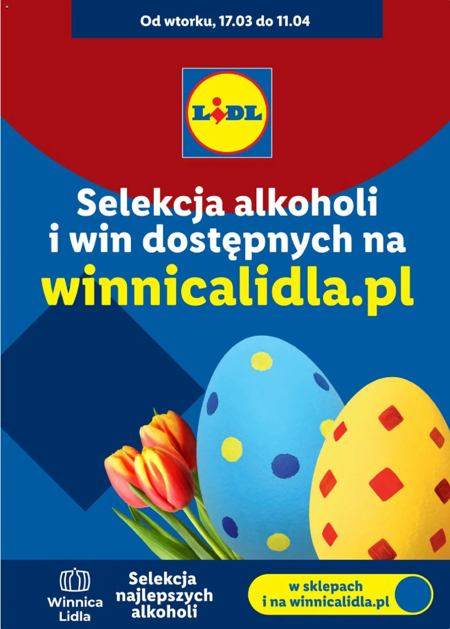 Lidl Polsko leták - Alkoholi mocnych i win  od 17.03.2026 | Strana: 1