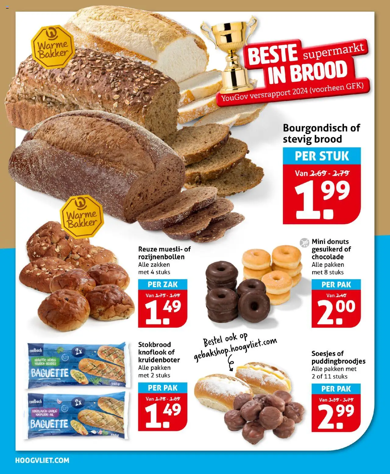  | Pagina: 14 | Producten: Brood, Baguette, Stokbrood, Muesli