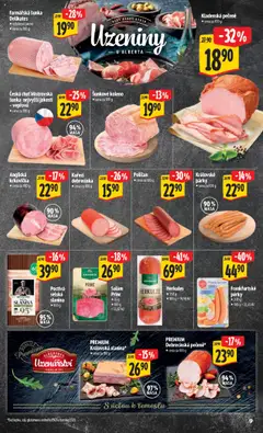 Albert leták - Hypermarket od 09.07.2025 | Strana: 16 | Produkty: Salám, Šunka, Kuřecí debrecínka, Slanina