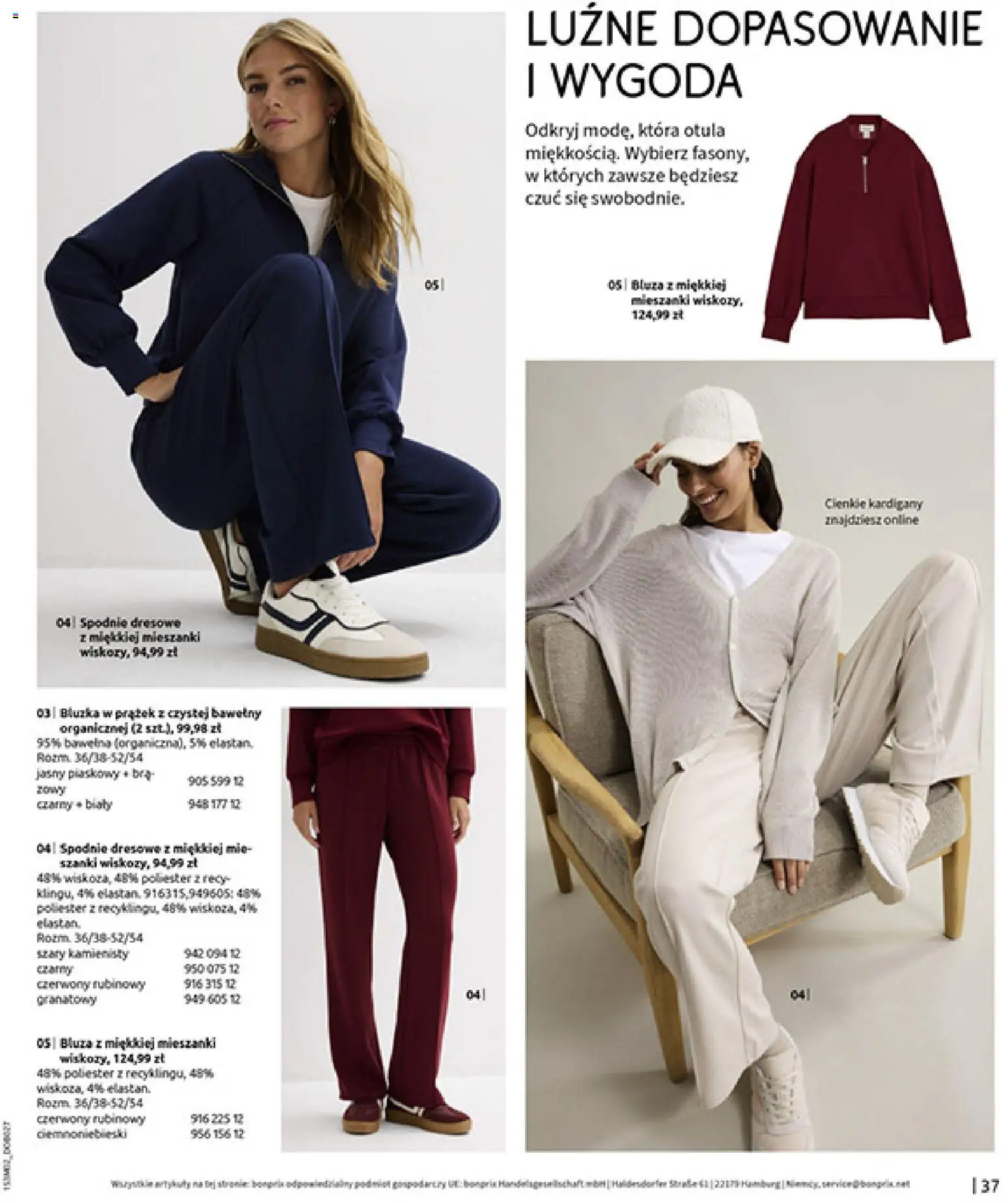 BonPrix Katalog od 19.02.2026 | Strona: 39 | Produkty: Bluzka, Spodnie