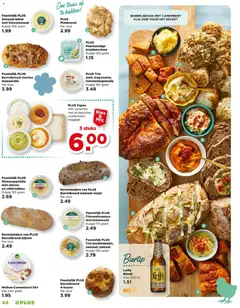 Feestelijk PLUS Trio kruidenboter, zeezout, tomaat, Kuipje 150 gram - Voorbeeld van een folder van Plus, geldig van 22.03.2026 | Pagina: 44