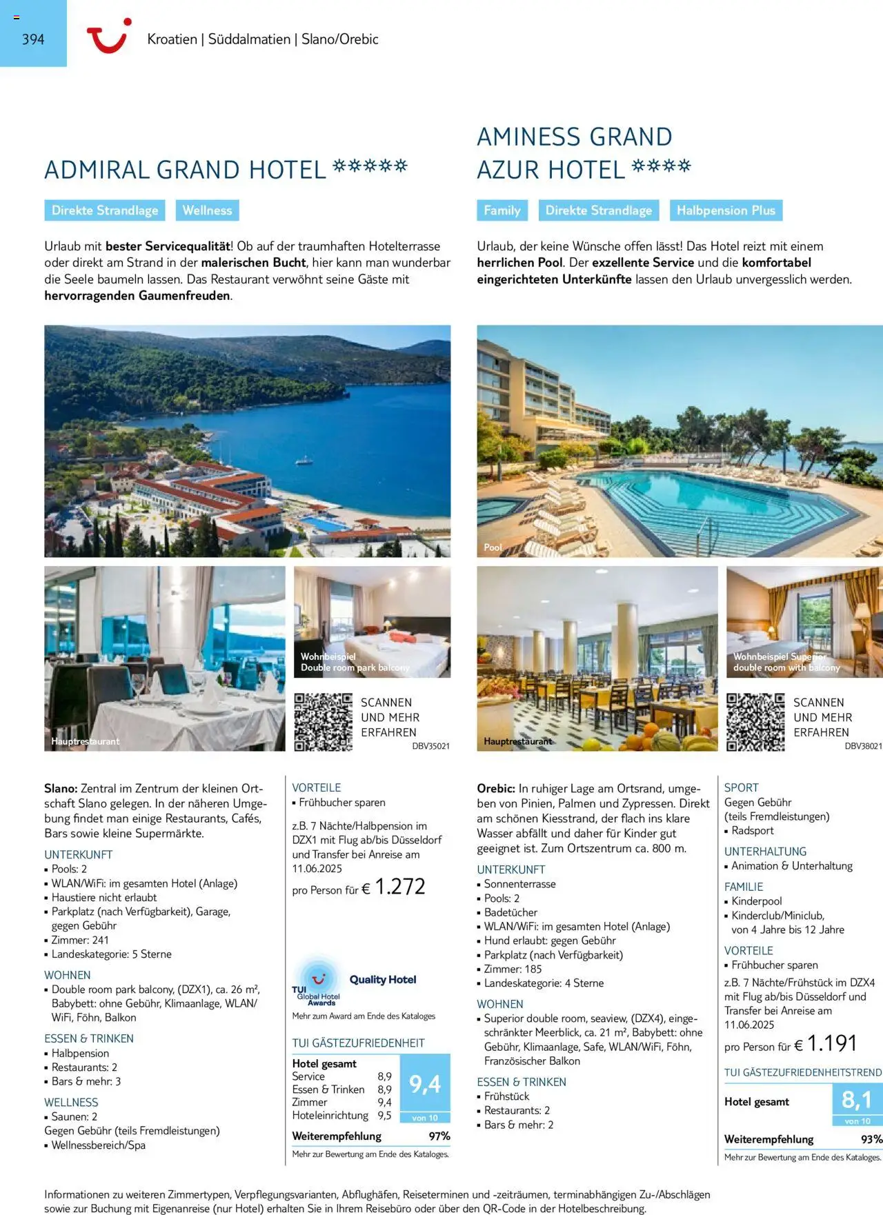 Aida - Südeuropa & Nordafrika 2025/26 – gültig ab 01.01.2025 | Seite: 394 | Produkte: Babybett, Wasser