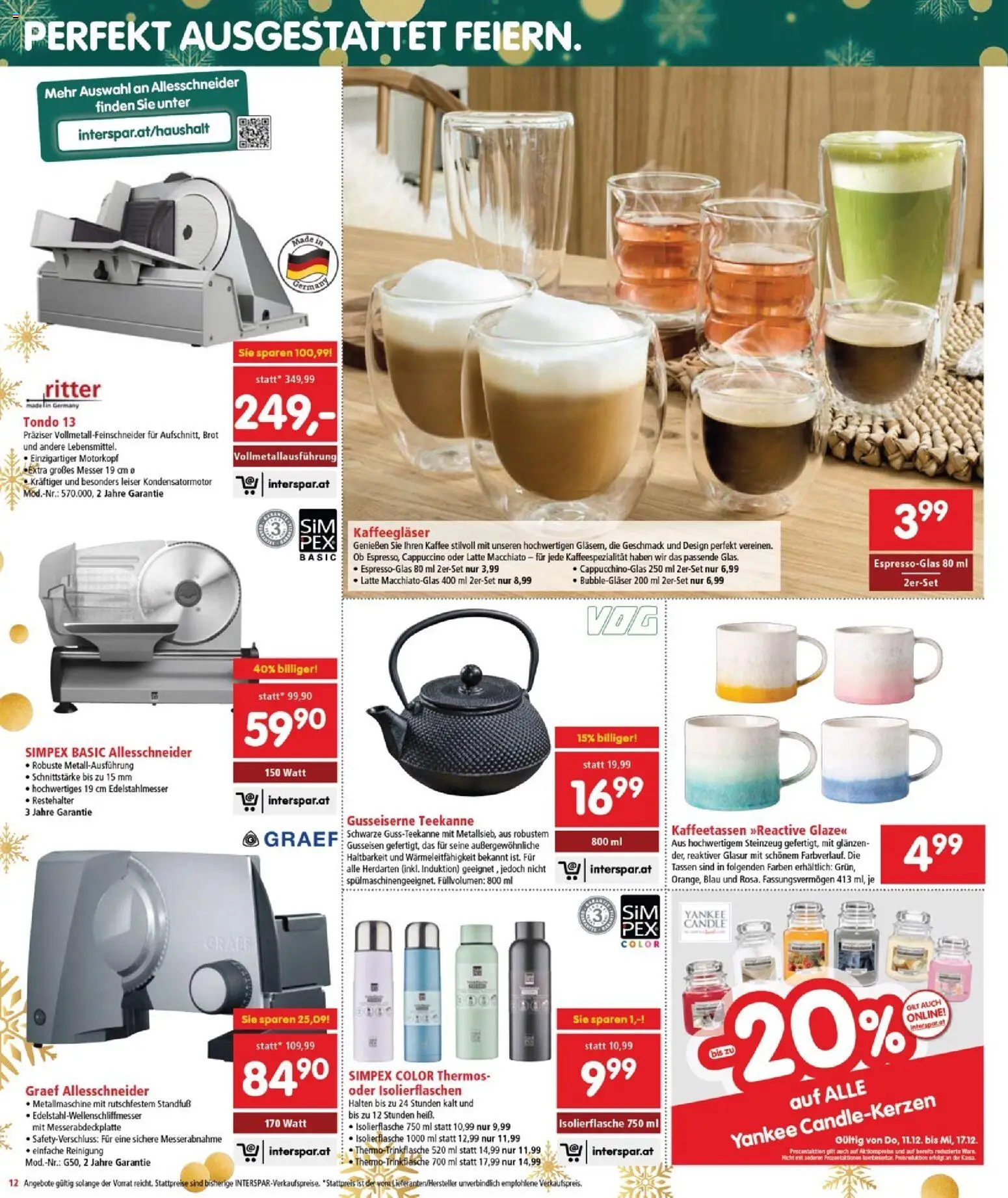 Interspar Flugblatt - Burgenland gültig ab 11.12.2025 | Seite: 13 | Produkte: Brot, Kaffee