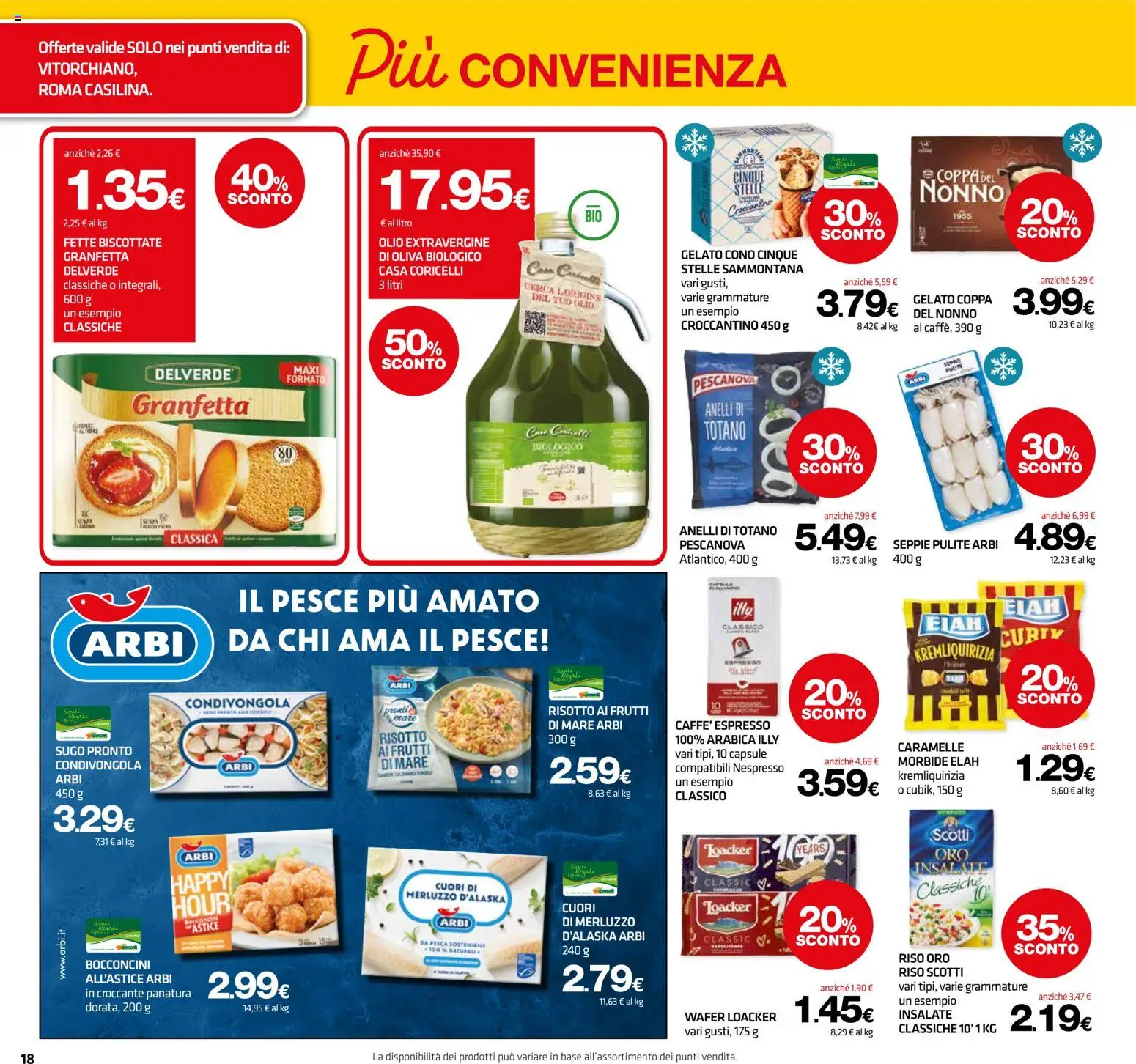 Volantino Superconti del 23.04.2026 | Pagina: 19 | Prodotti: Pesce, Astice, Sugo, Totano