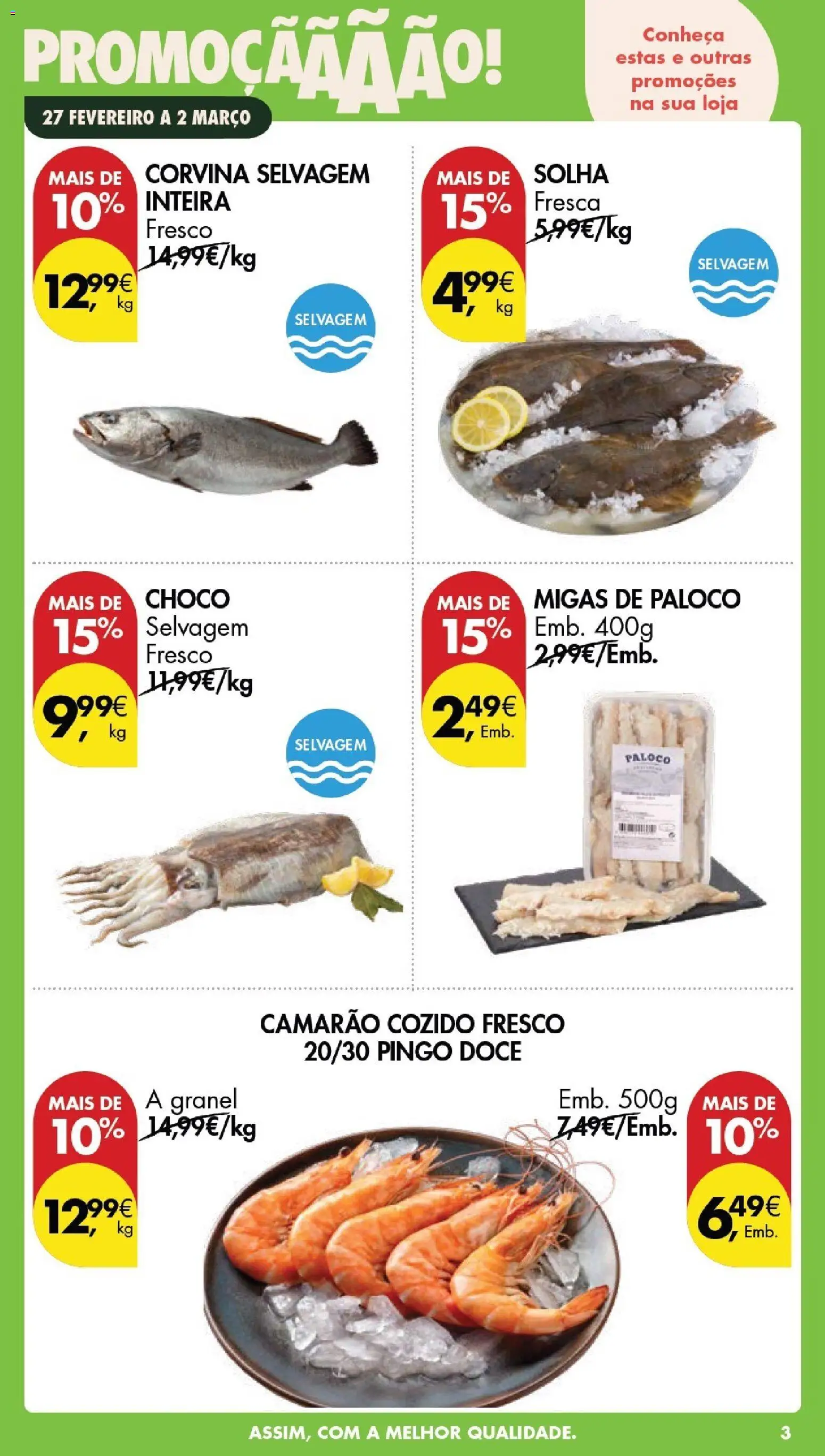 Pingo Doce Poupe este Fim de Semana │ válido de 27.02.2026 | Página: 3 | Produtos: Camarão