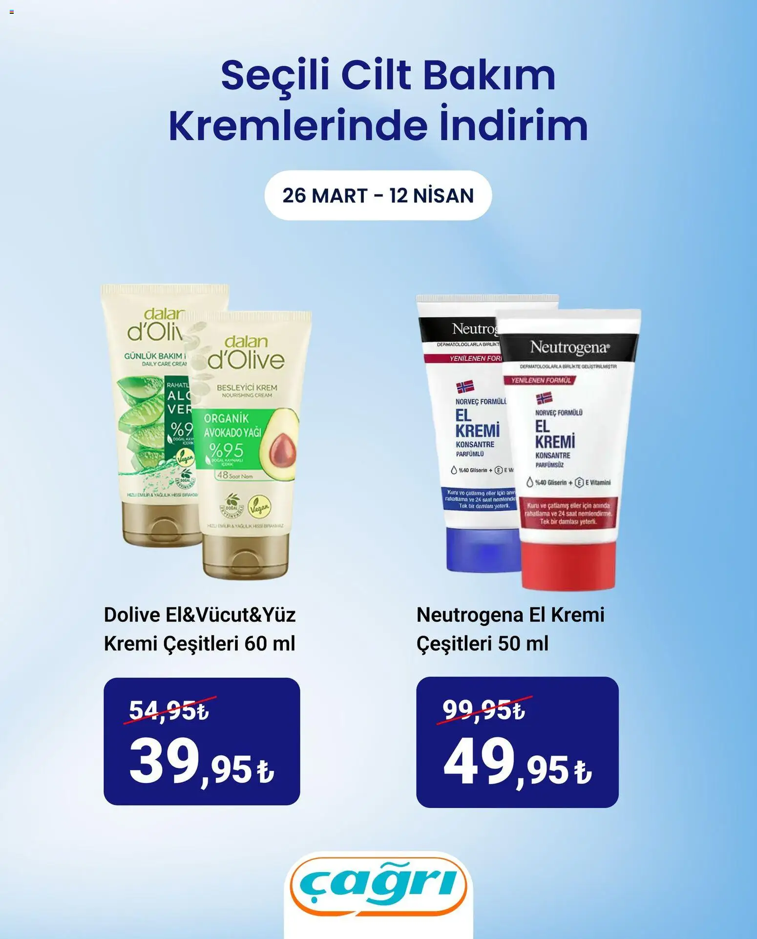 Çağrı Market İndirim - 26.03.2026 tarihinden itibaren geçerlidir | Sayfa: 4 | Ürünler: Krem, El kremi, Avokado, Saat
