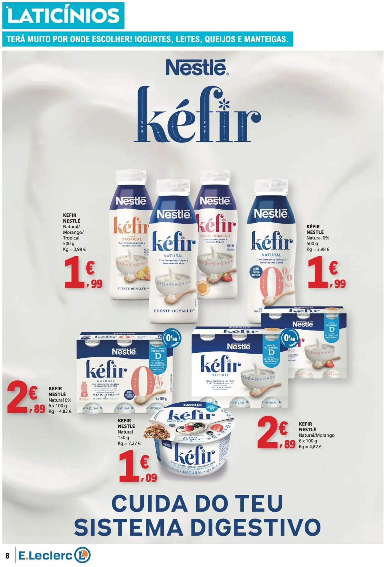 E.Leclerc folheto │ válido de 02.10.2025 | Página: 8 | Produtos: Nestlé