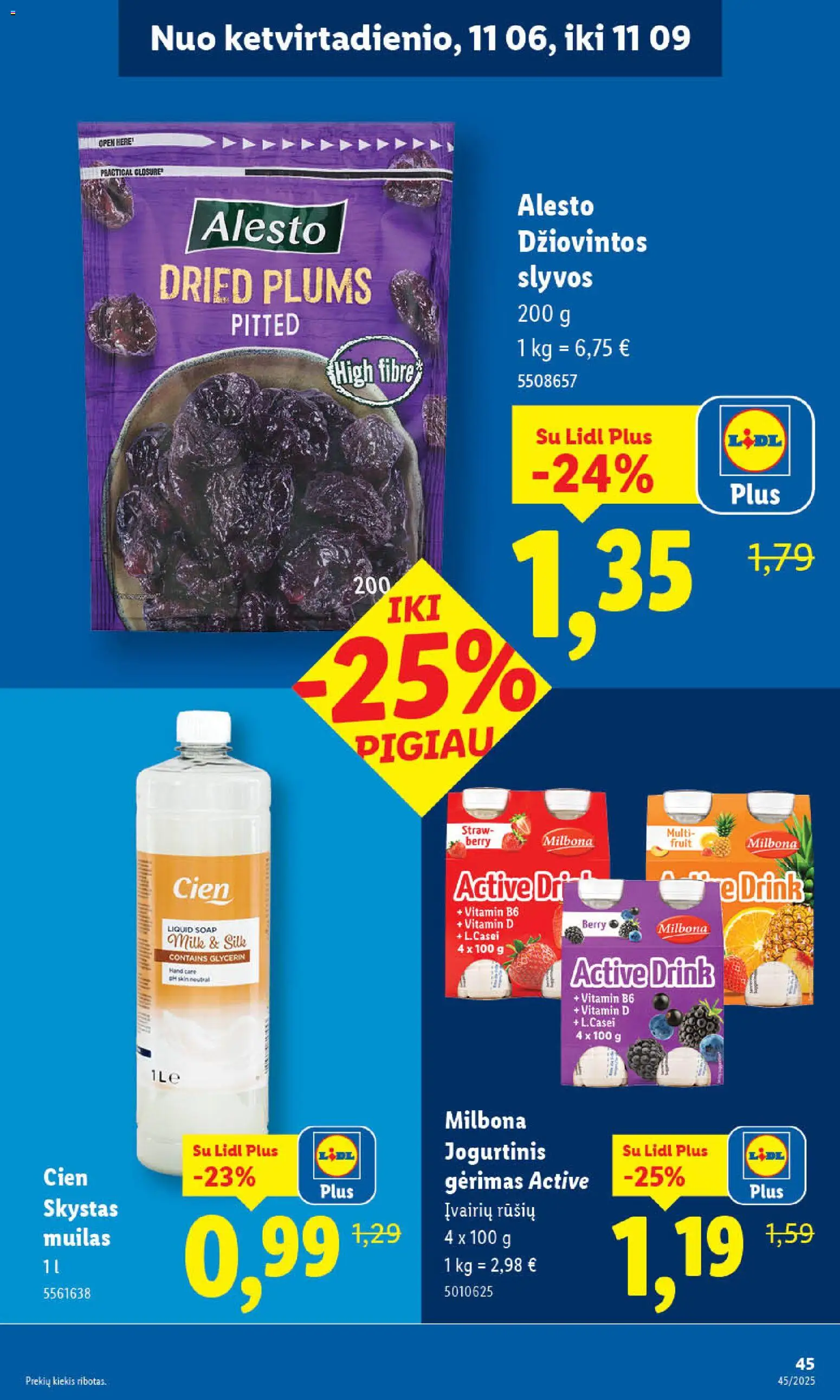 LIDL akcijos nuo 03.11.2025 | Puslapis: 55 | Prekių: Muilas