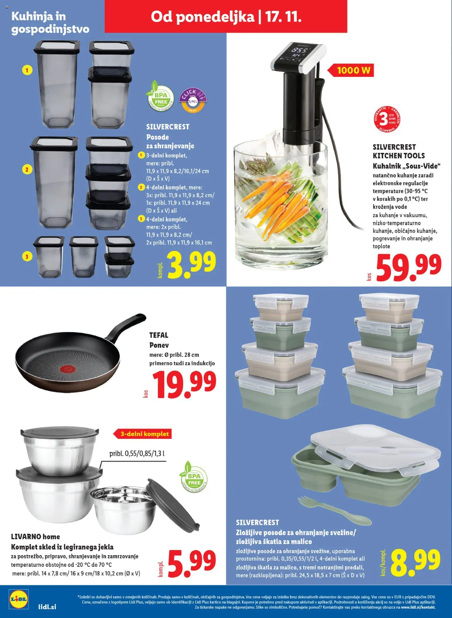 Novi Lidl katalog ponudbe – veljaven od 13.11.2025 | Stran: 72 | Izdelki: Kuhalnik, Kuhinja, Skatla