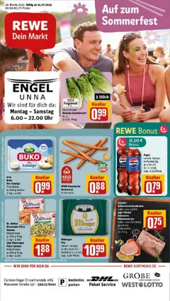 Rewe prospekt Unna	 gültig ab dem 13.07.2025