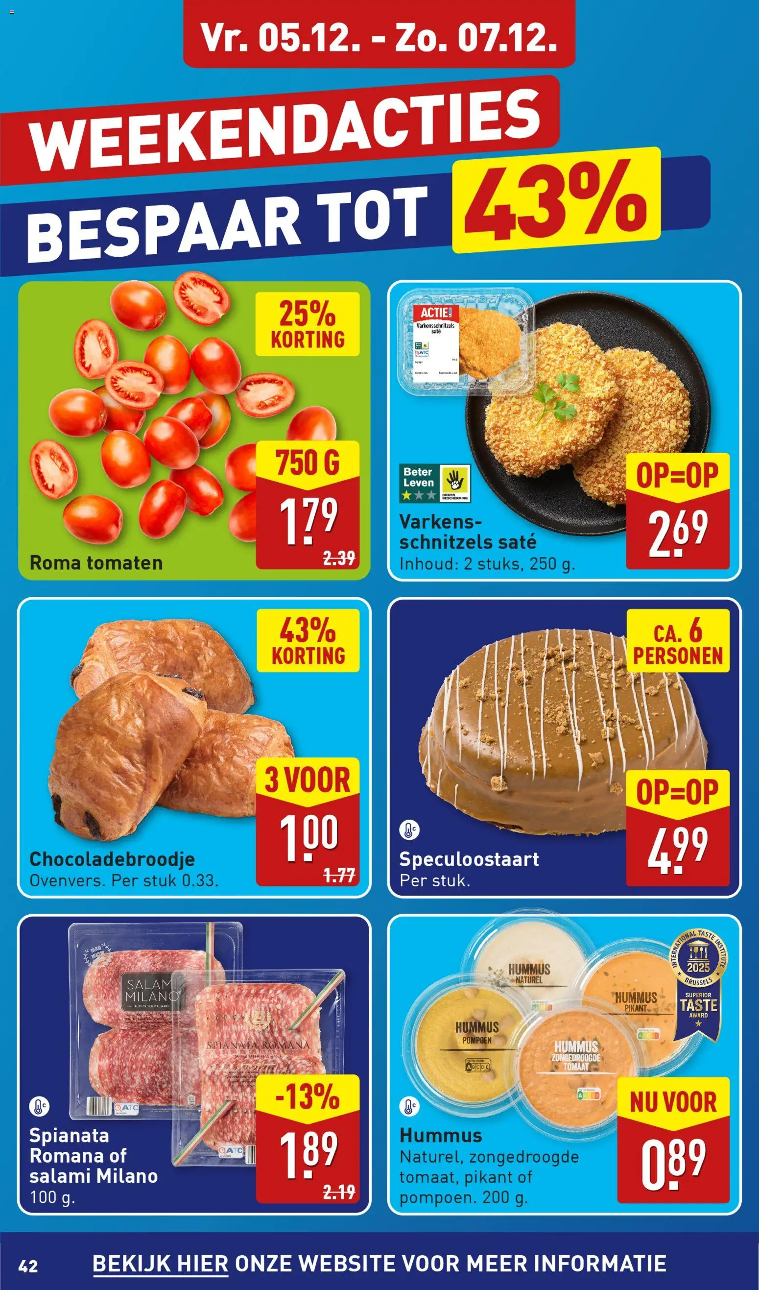 {H1} | Pagina: 42 | Producten: Pompoen, Tomaat, Salami, Tomaten