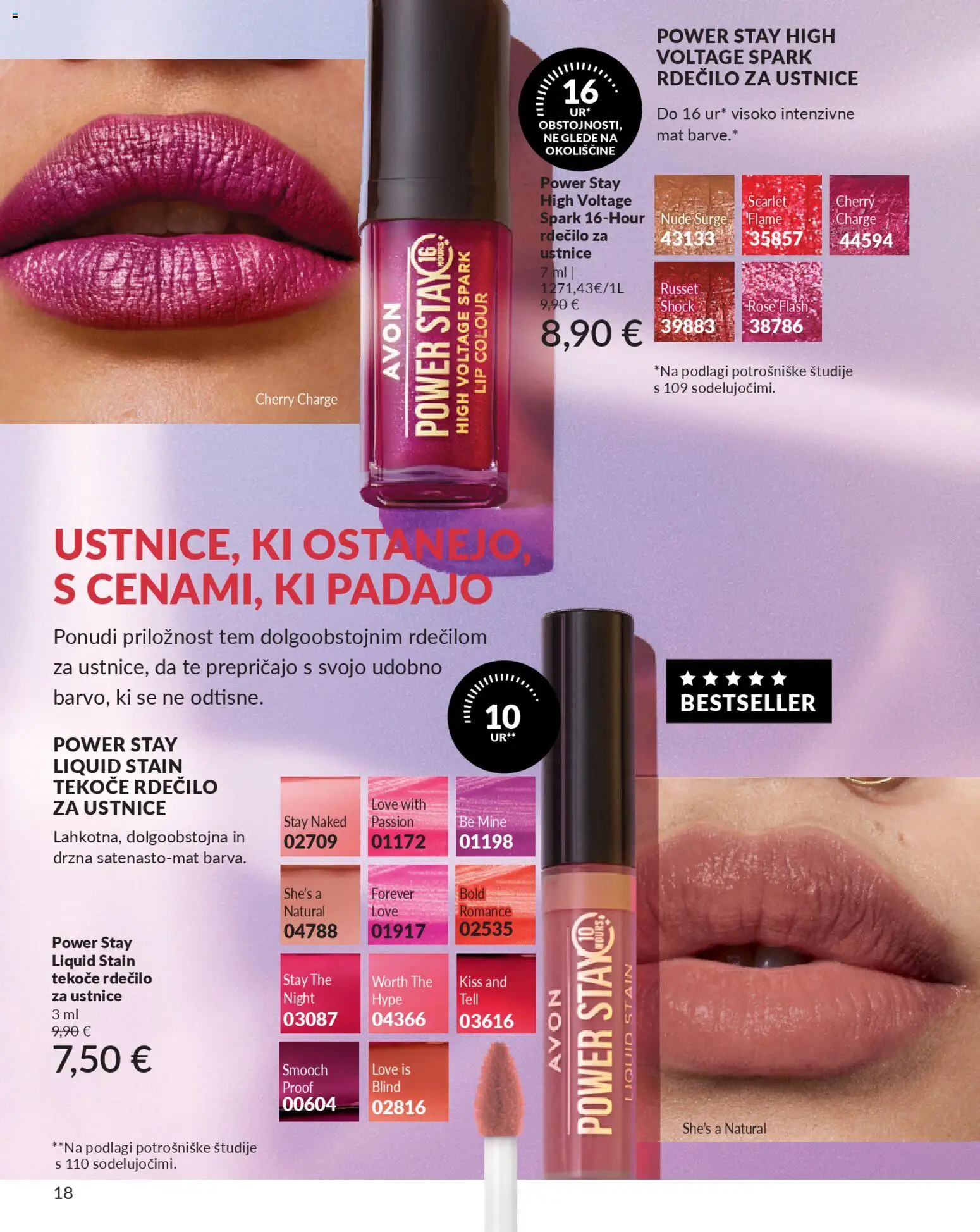 Novi Avon katalog ponudbe – veljaven od 29.12.2025 | Stran: 18 | Izdelki: Rdecilo za ustnice
