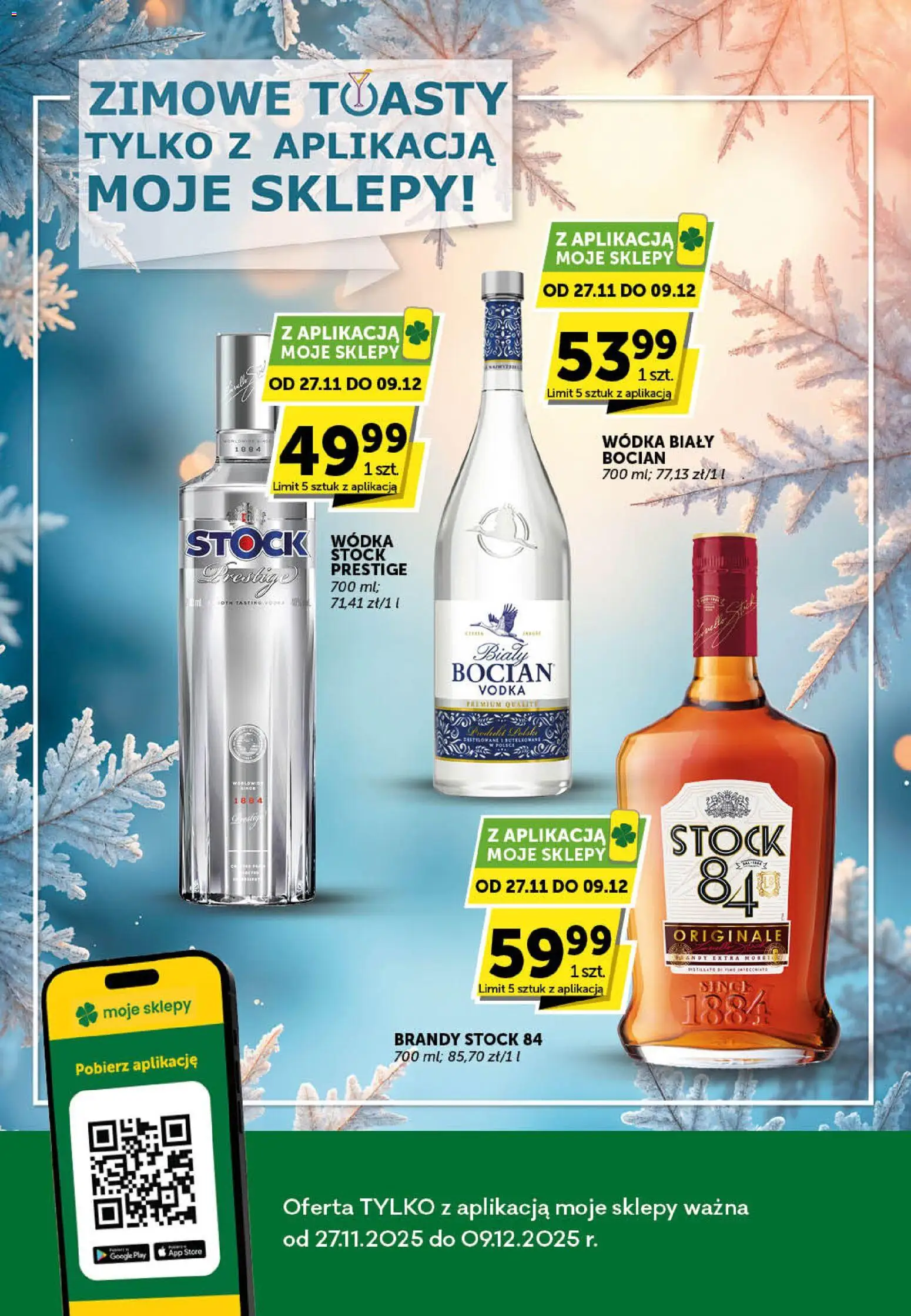 ABC Gazetka - Katalog alkoholowy od 27.11.2025 | Strona: 1 | Produkty: Wódka Stock, Vodka, Wódka