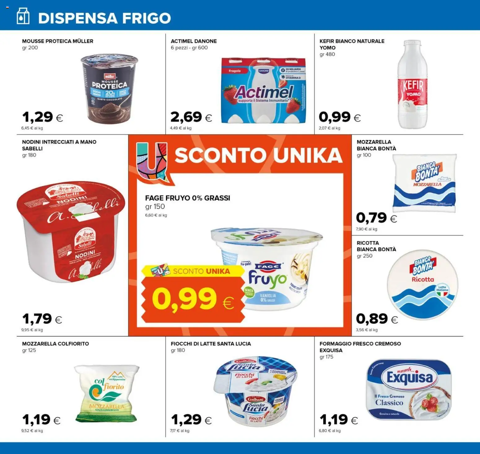 Volantino Oasi del 12.02.2026 | Pagina: 14 | Prodotti: Yogurt, Cioccolato, Fiocchi di latte, Mozzarella