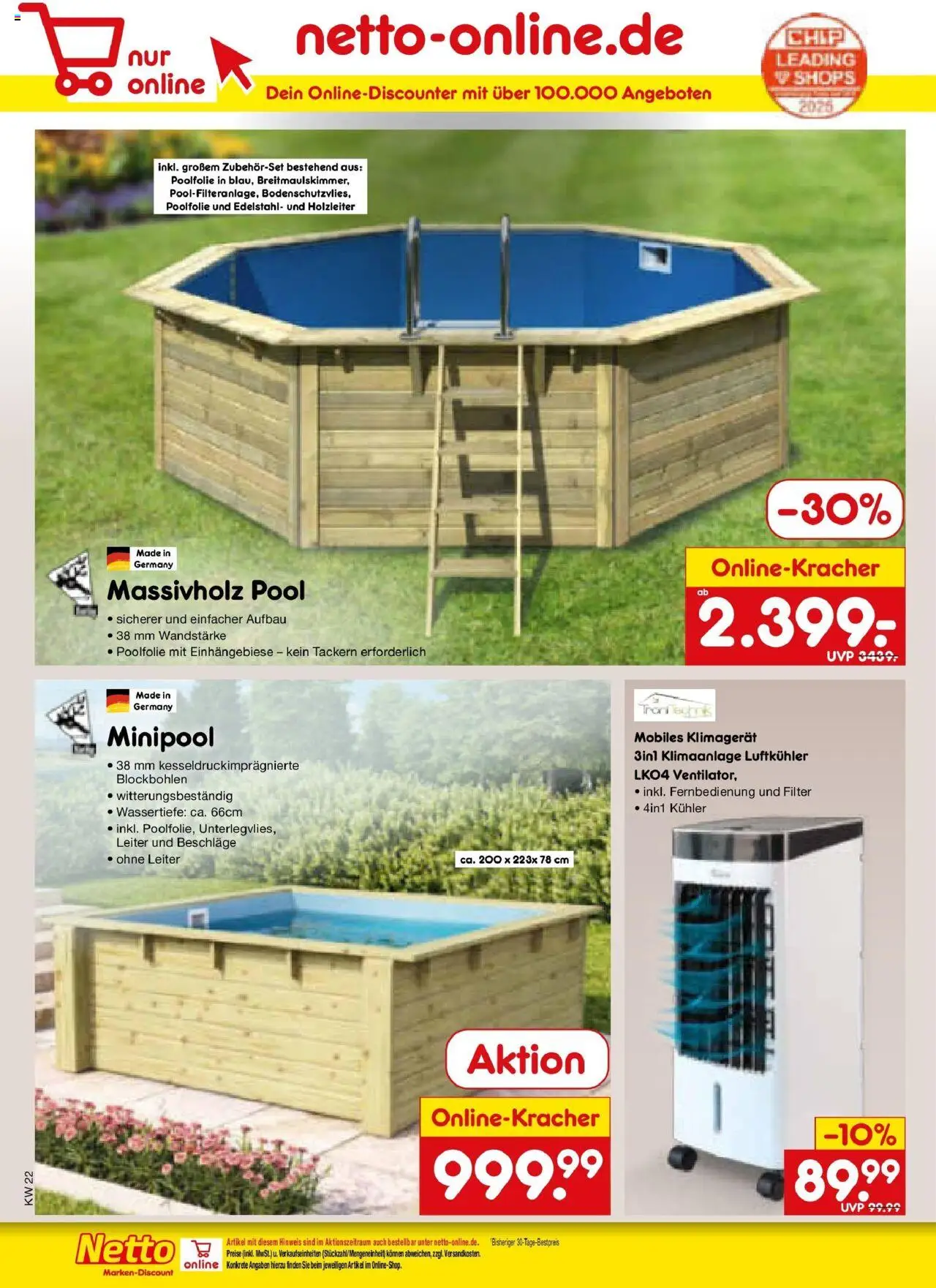 Netto Marken-Discount prospekt Gemmingen	 - gültig ab dem 26.05.2025 | Seite: 36 | Produkte: Klimaanlage, Klimagerät