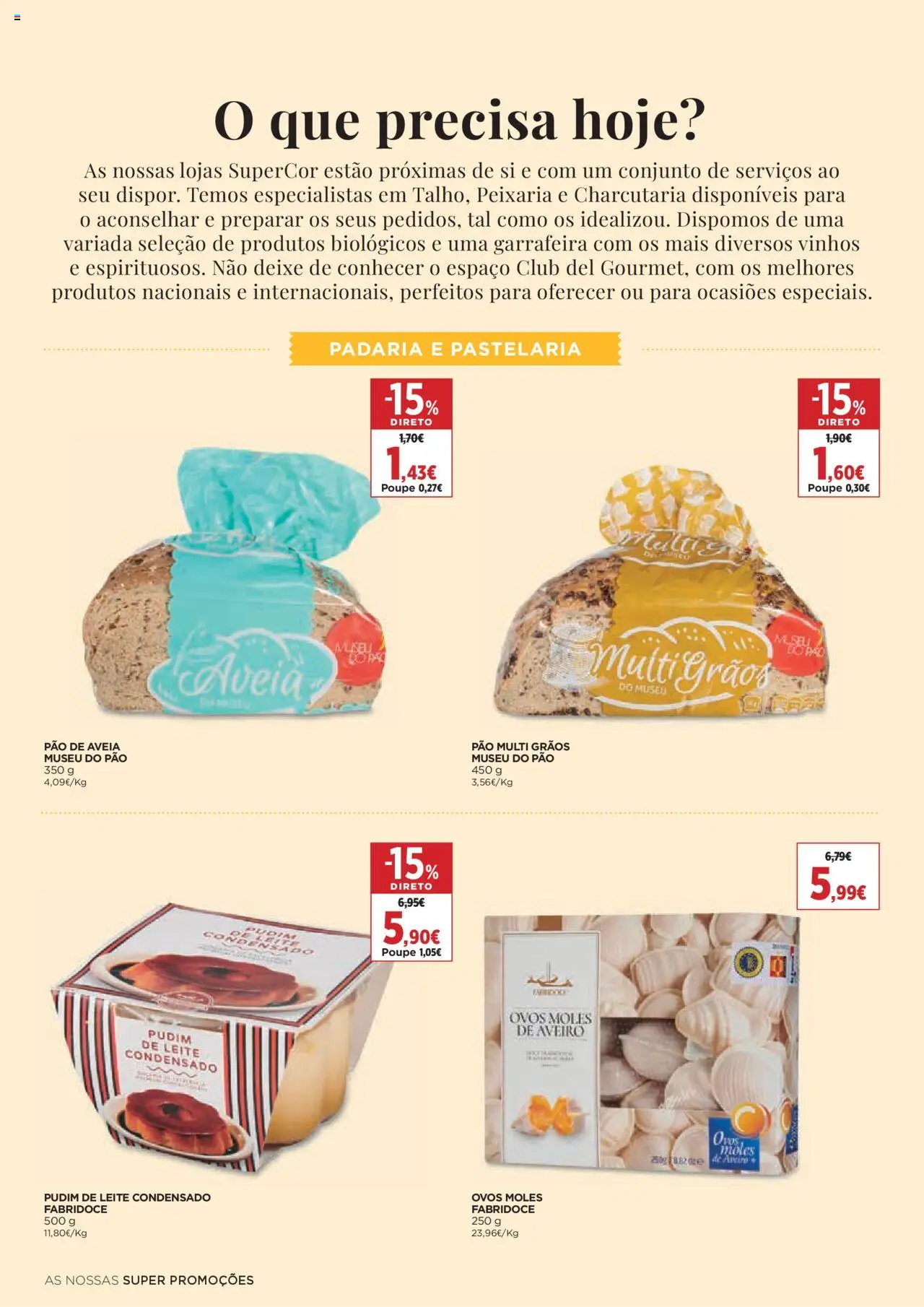 El Corte Ingles folheto │ válido de 25.07.2025 | Página: 2 | Produtos: Aveia, Padaria, Pudim, Ovos