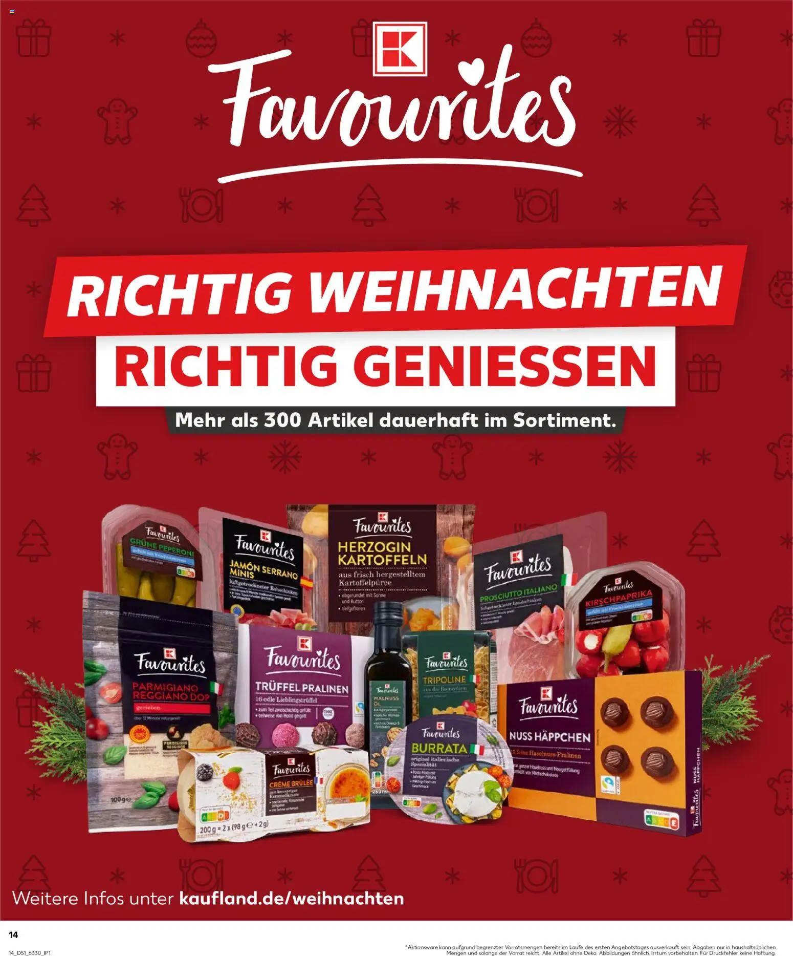 Kaufland prospekt Kiel	 – gültig ab 21.12.2025 | Seite: 14 | Produkte: Öl, Creme brulee, Burrata, Kartoffeln