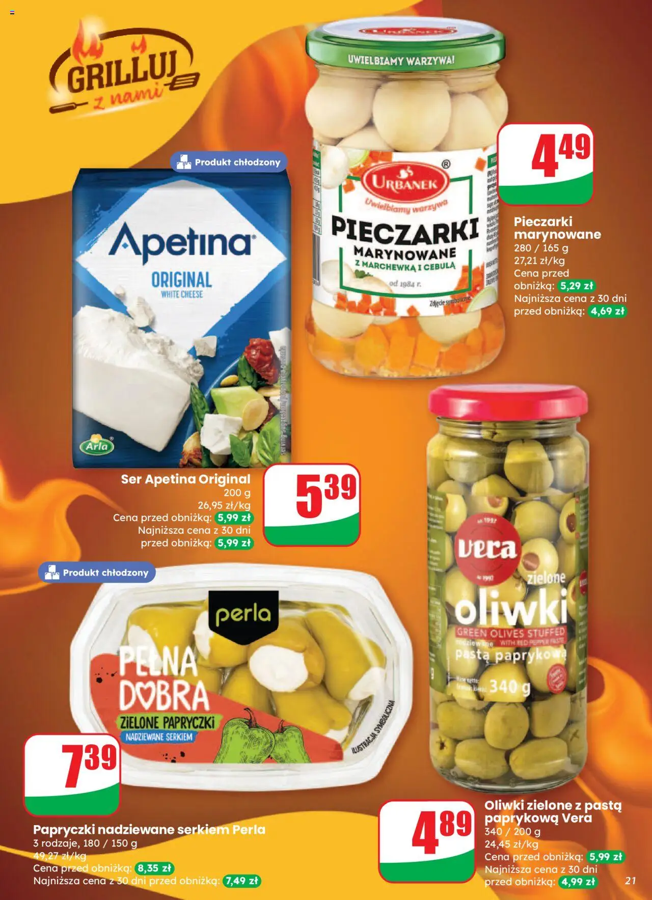Dino Gazetka od 06.08.2025 | Strona: 21 | Produkty: Oliwki zielone, Ser, Marchewka, Warzywa