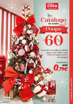 Pré-visualização Espaço Casa Catálogo de Natal 2025 válido de 11.10.2025