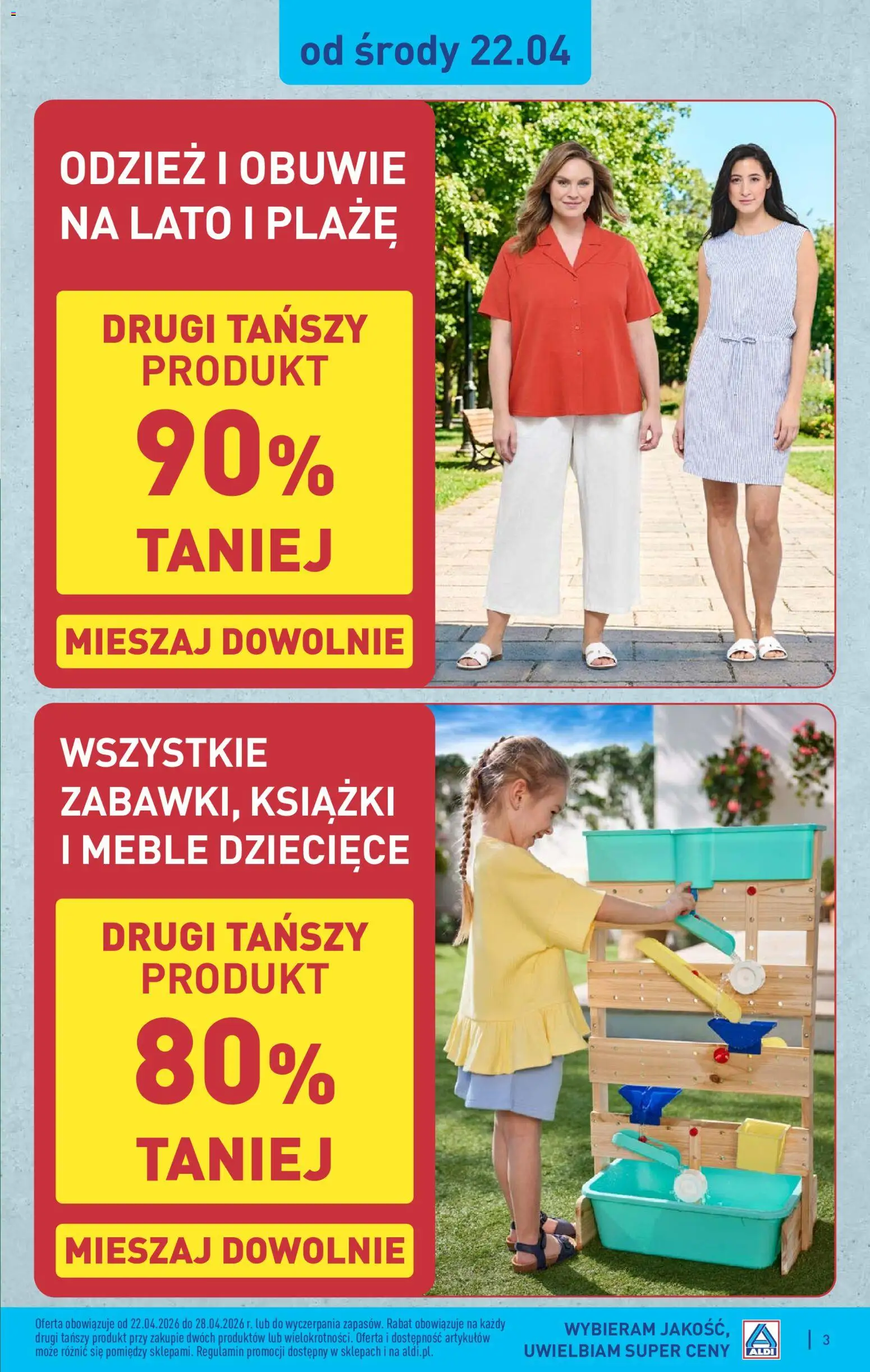 Aldi gazetka - Hity od Środy i od Soboty od 22.04.2026 | Strona: 3 | Produkty: Książki