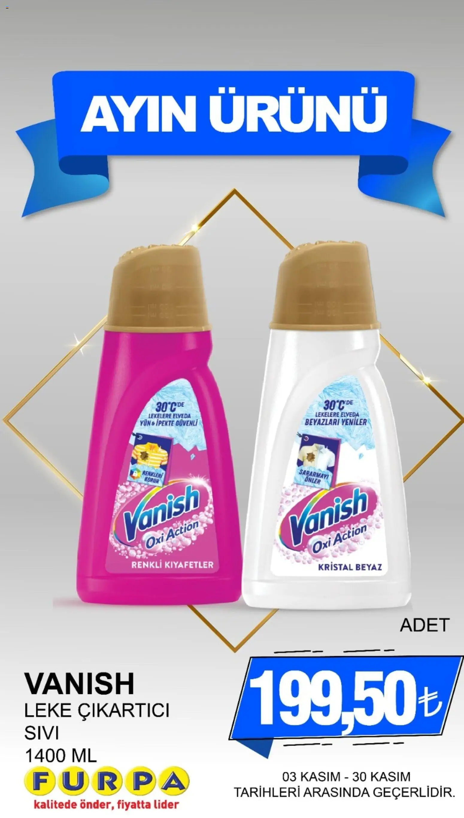 Furpa Ayın Ürünleri - 03.11.2025 tarihinden itibaren geçerlidir | Sayfa: 1