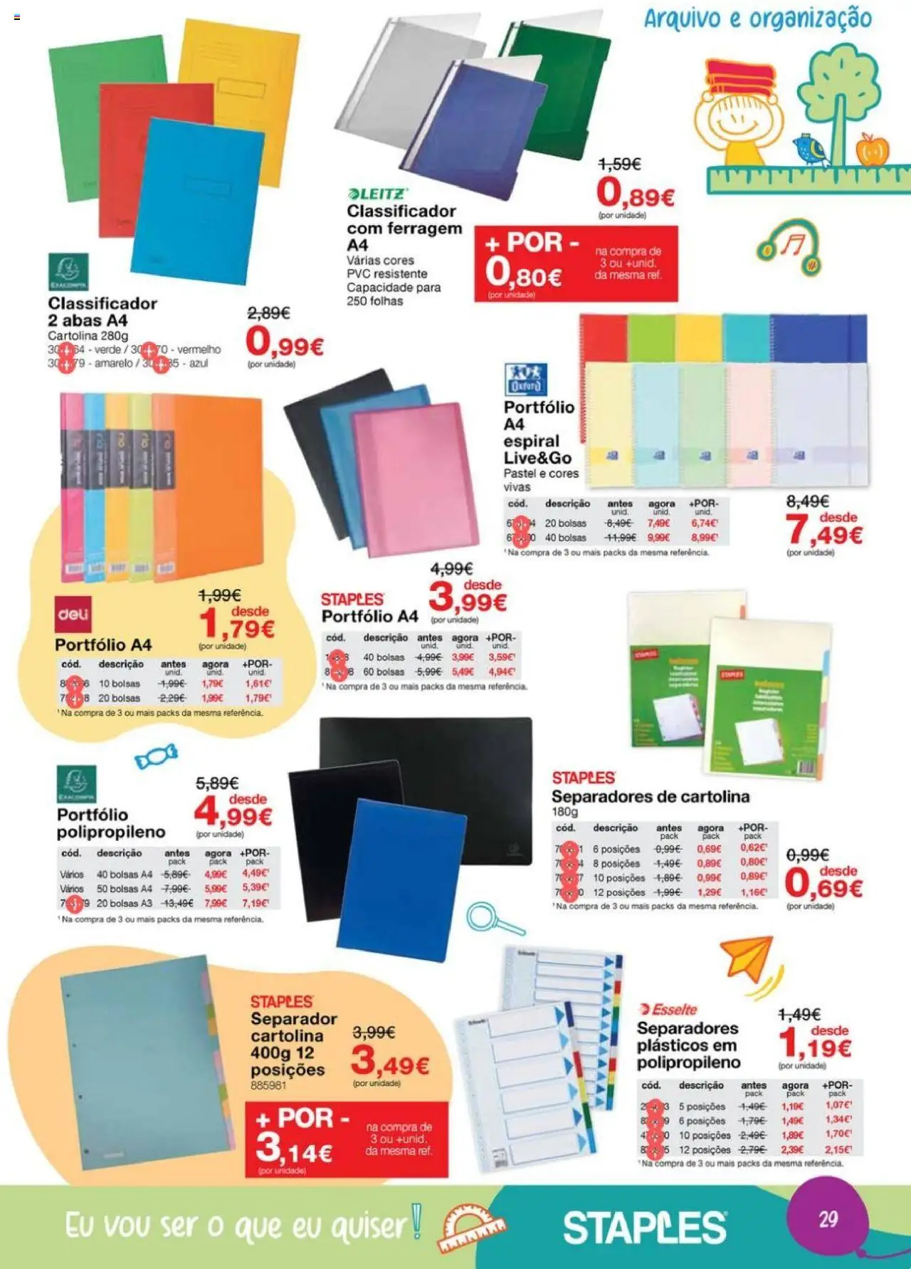 Staples - Folheto Regresso às Aulas 2025 │ válido de 18.08.2025 | Página: 29