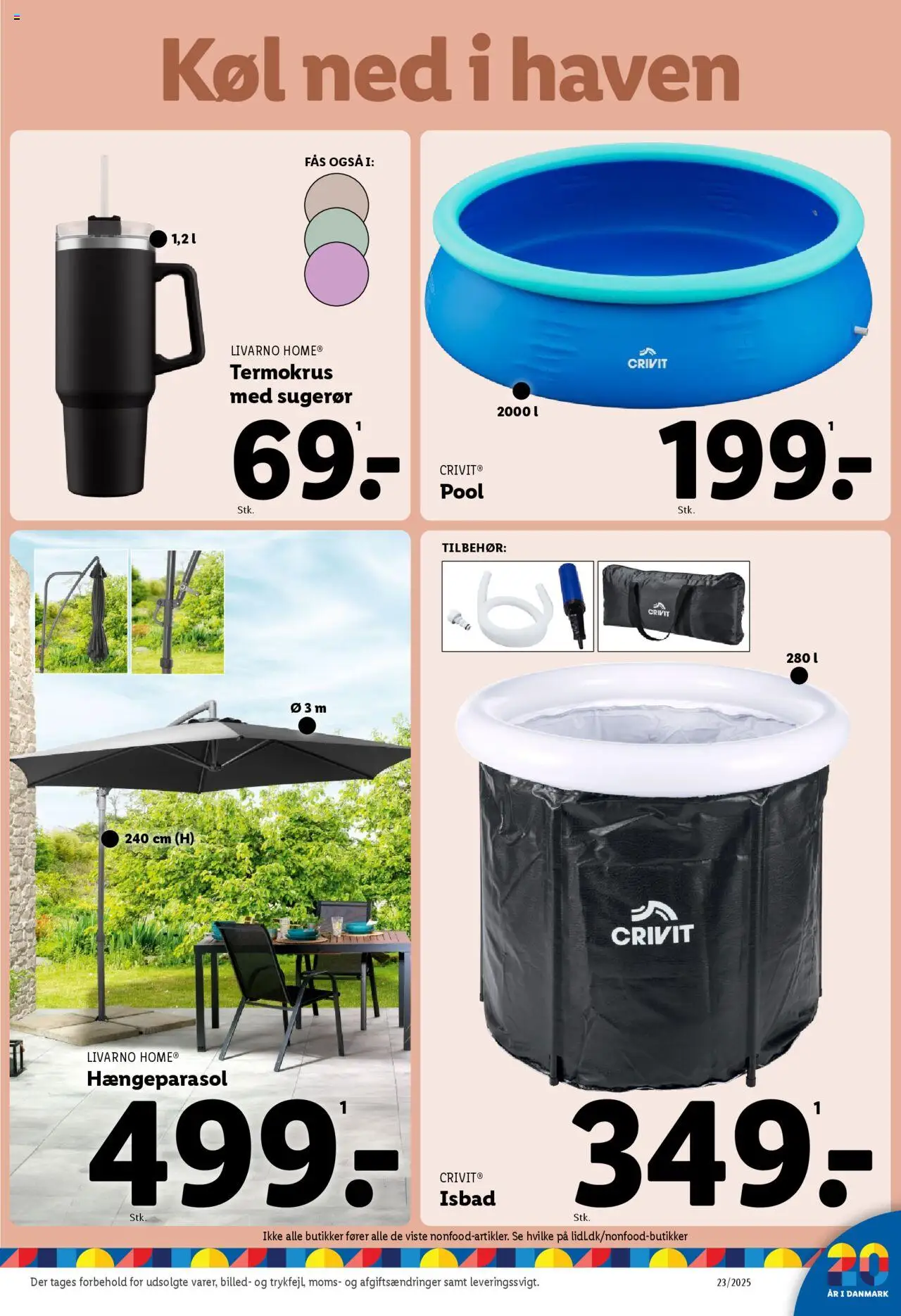 Lidl Tilbudsavis gyldig fra 04.06.2025 | Side: 33 | Produkter: Parasol