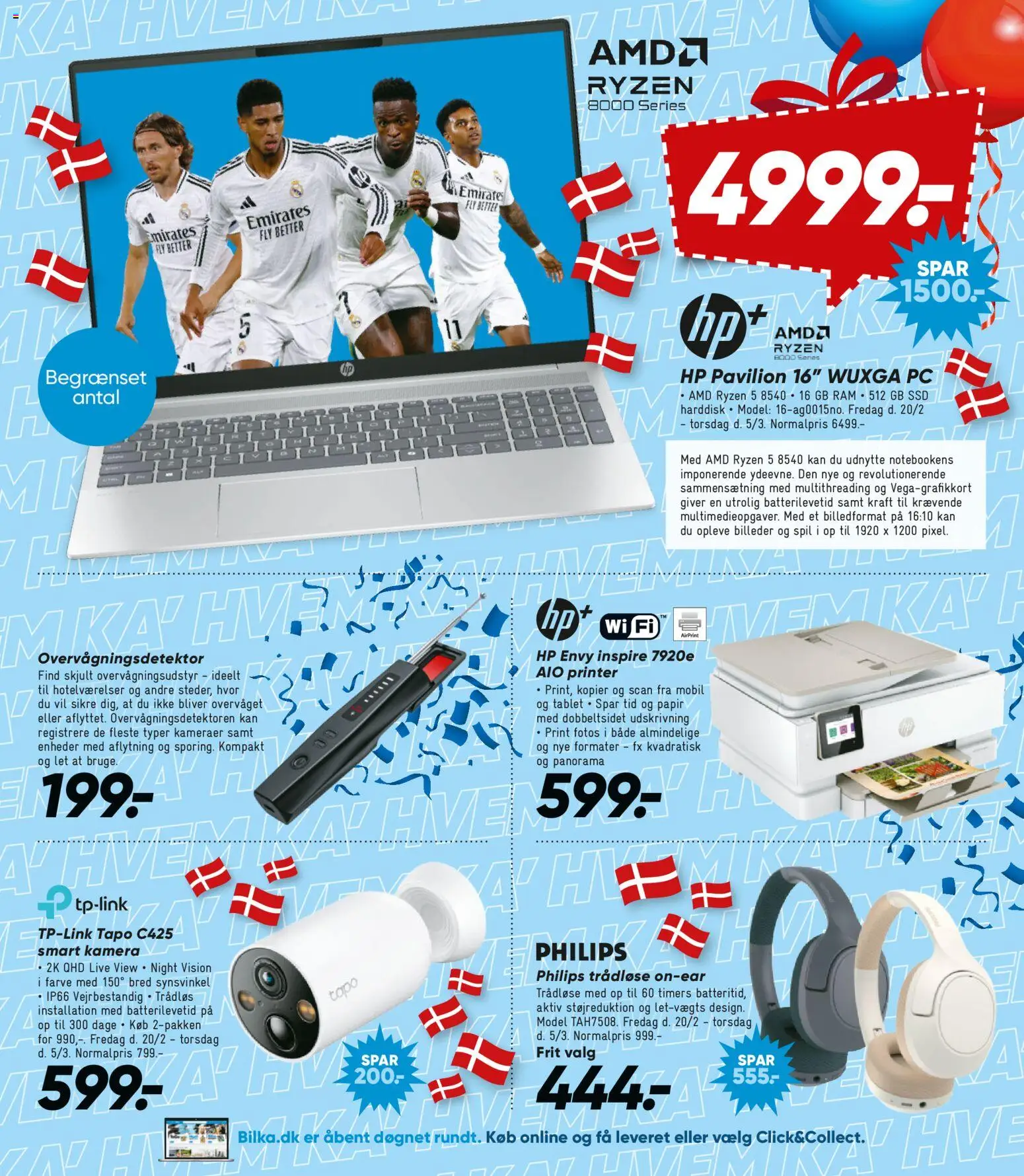 Bilka tilbudsavis – gyldig fra 20.02.2026 | Side: 32 | Produkter: RAM, PC, Printer, Kamera