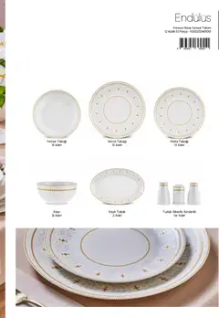 04.09.2025 tarihinden itibaren geçerli olan Karaca kataloğu önizlemesi | Sayfa: 65 | Ürünler: Kaşe, Yemek takımı