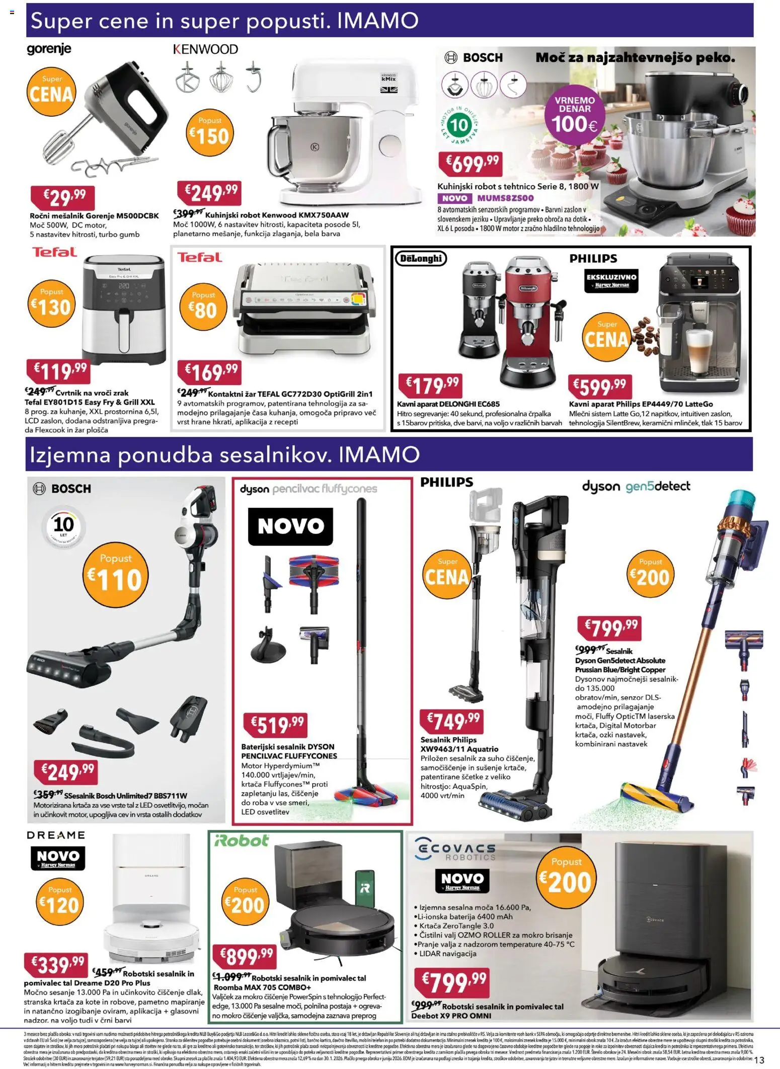 Novi Harvey Norman katalog ponudbe – veljaven od 09.02.2026 | Stran: 13