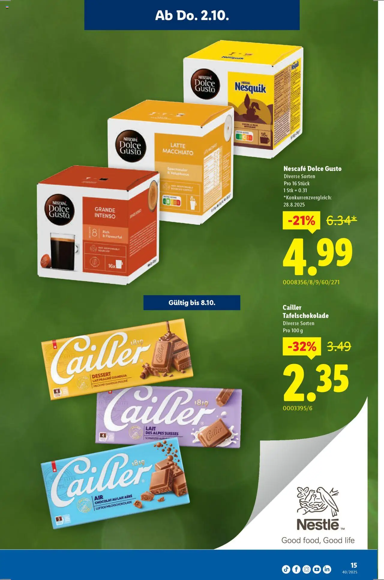 Lidl Aktionen – gültig ab 02.10.2025 | Seite: 15