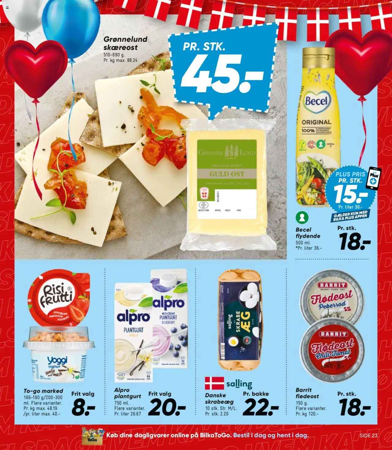 Bilka Tilbudsavis gyldig fra 15.08.2025 | Side: 27 | Produkter: Ost, Flødeost, Vanilje, Peberrod