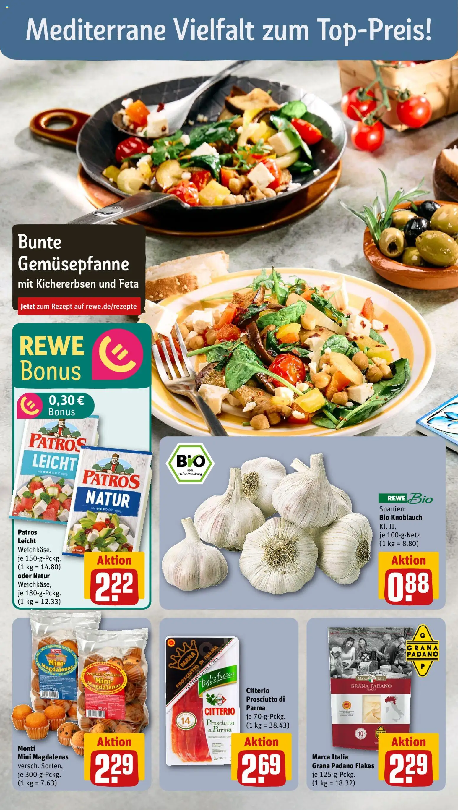 Rewe ihr Kaufpark Prospekt 	 – gültig ab 02.03.2026 | Seite: 16 | Produkte: Feta, Patros, Knoblauch