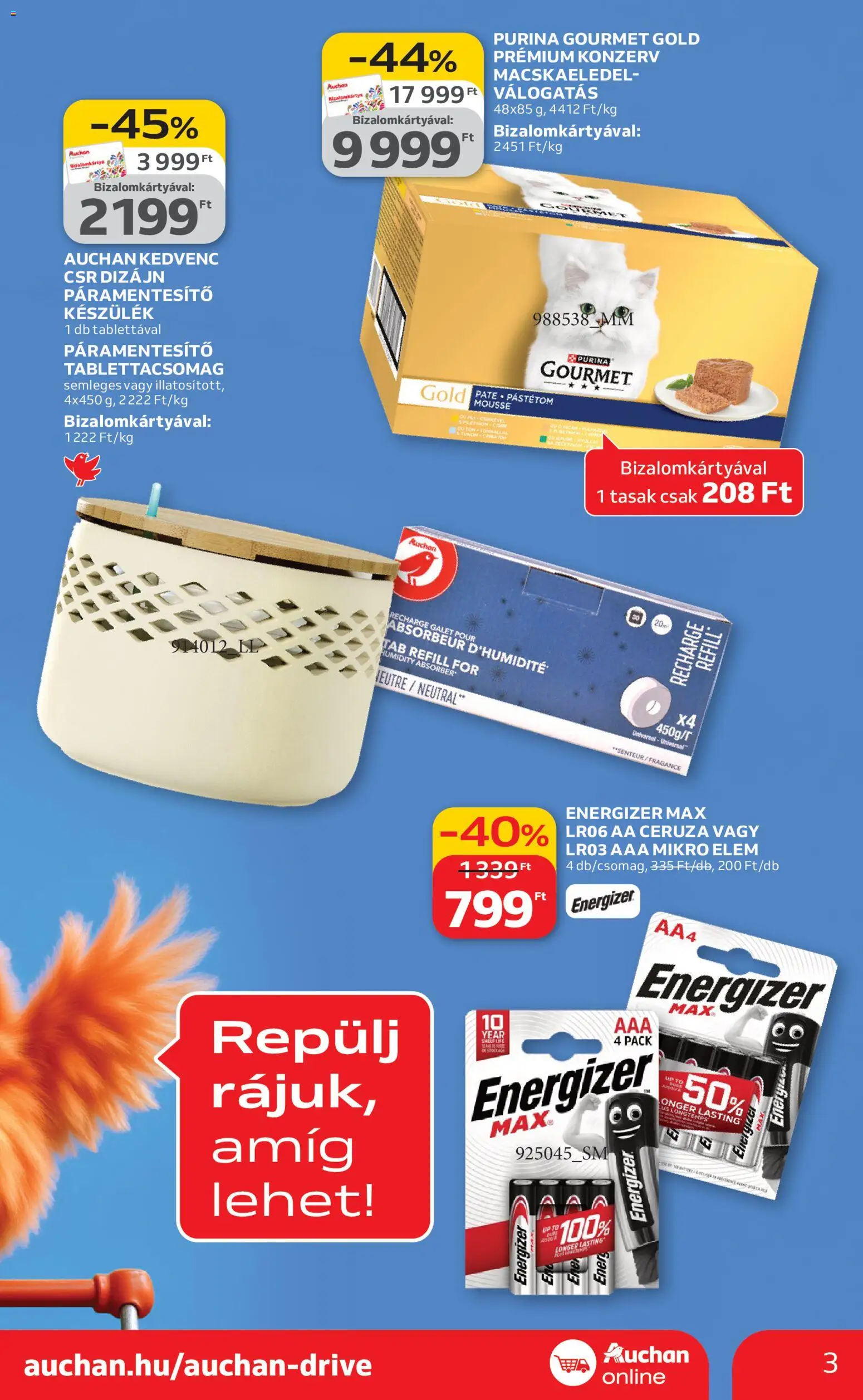 Auchan akciós ujság - amely érvényes a következő dátumtól: 12.02.2026 | Oldal: 3