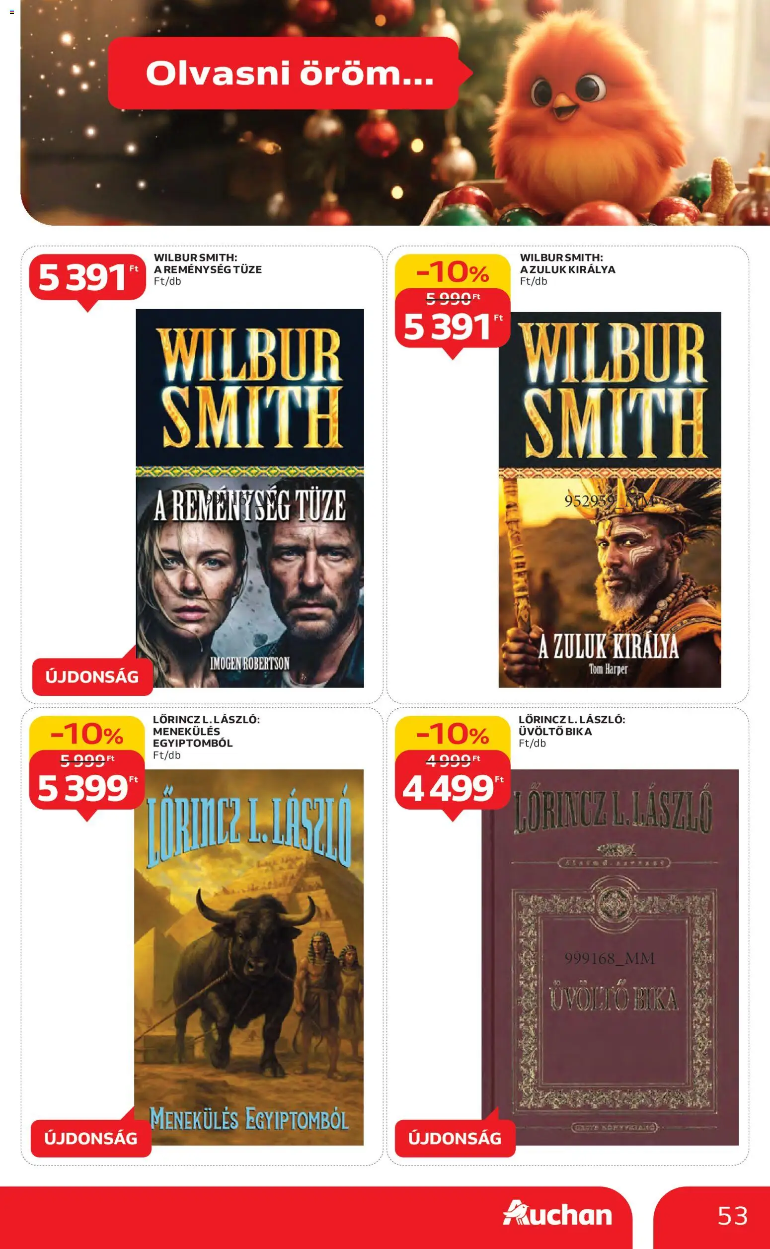 Auchan akciós ujság - amely érvényes a következő dátumtól: 13.11.2025 | Oldal: 53