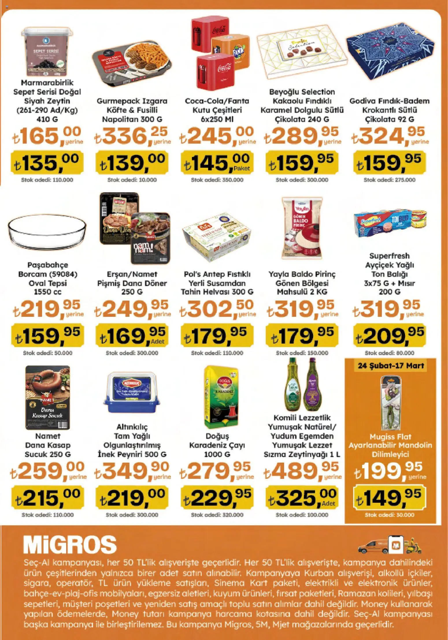 Migros Katalog - 5M Migroskop Dijital - 12.03.2026 tarihinden itibaren geçerlidir | Sayfa: 122 | Ürünler: Pirinç, Tepsi, Zeytin, Dilimleyici