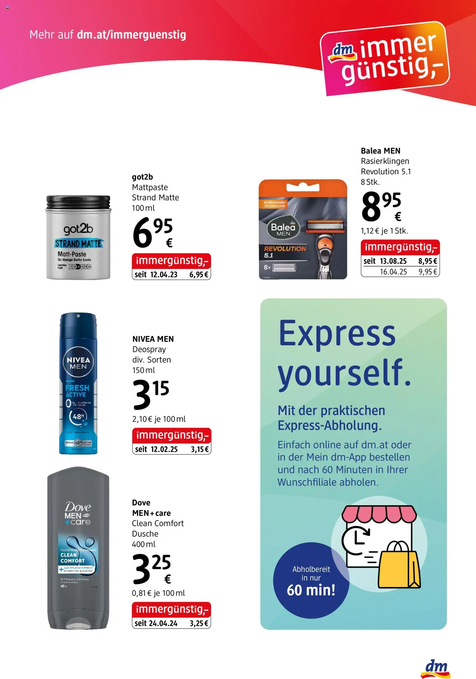 Die besten Angebote | dm drogerie markt  Flugblatt März 2026 ab 26.01.2026 | - Jetzt stöbern! | Austria