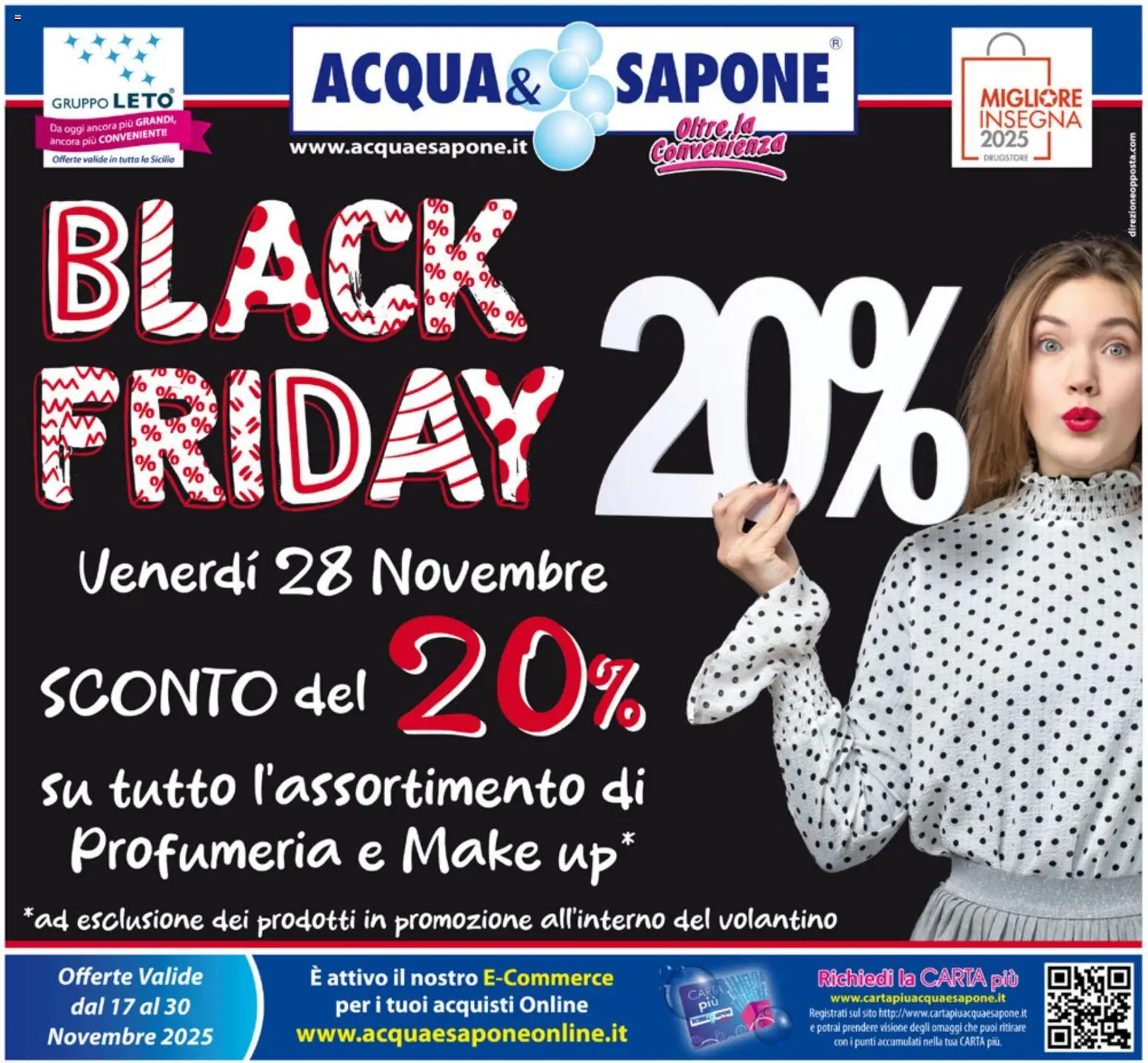 Volantino Acqua e Sapone del 17.11.2025 | Pagina: 1 | Prodotti: Sapone