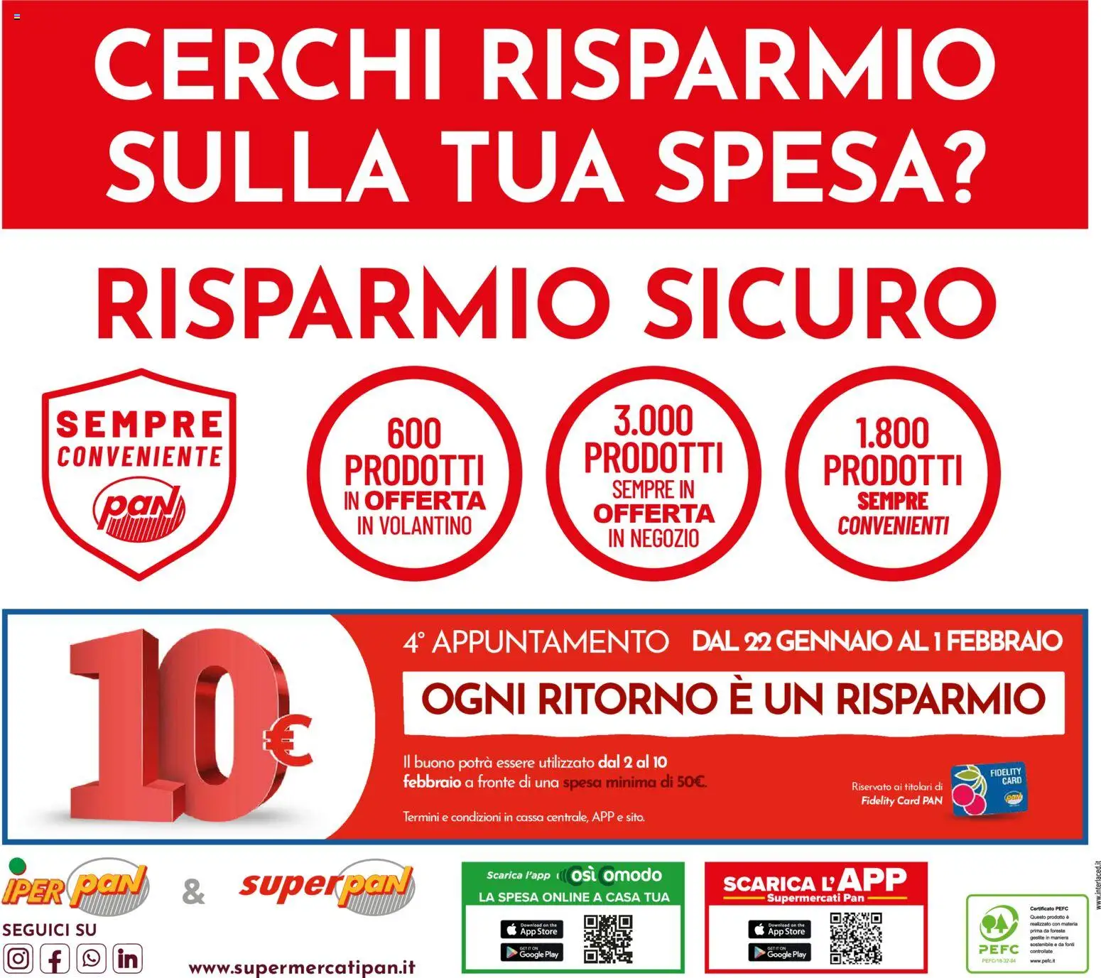 Volantino Pan del 22.01.2026 | Pagina: 28 | Prodotti: The