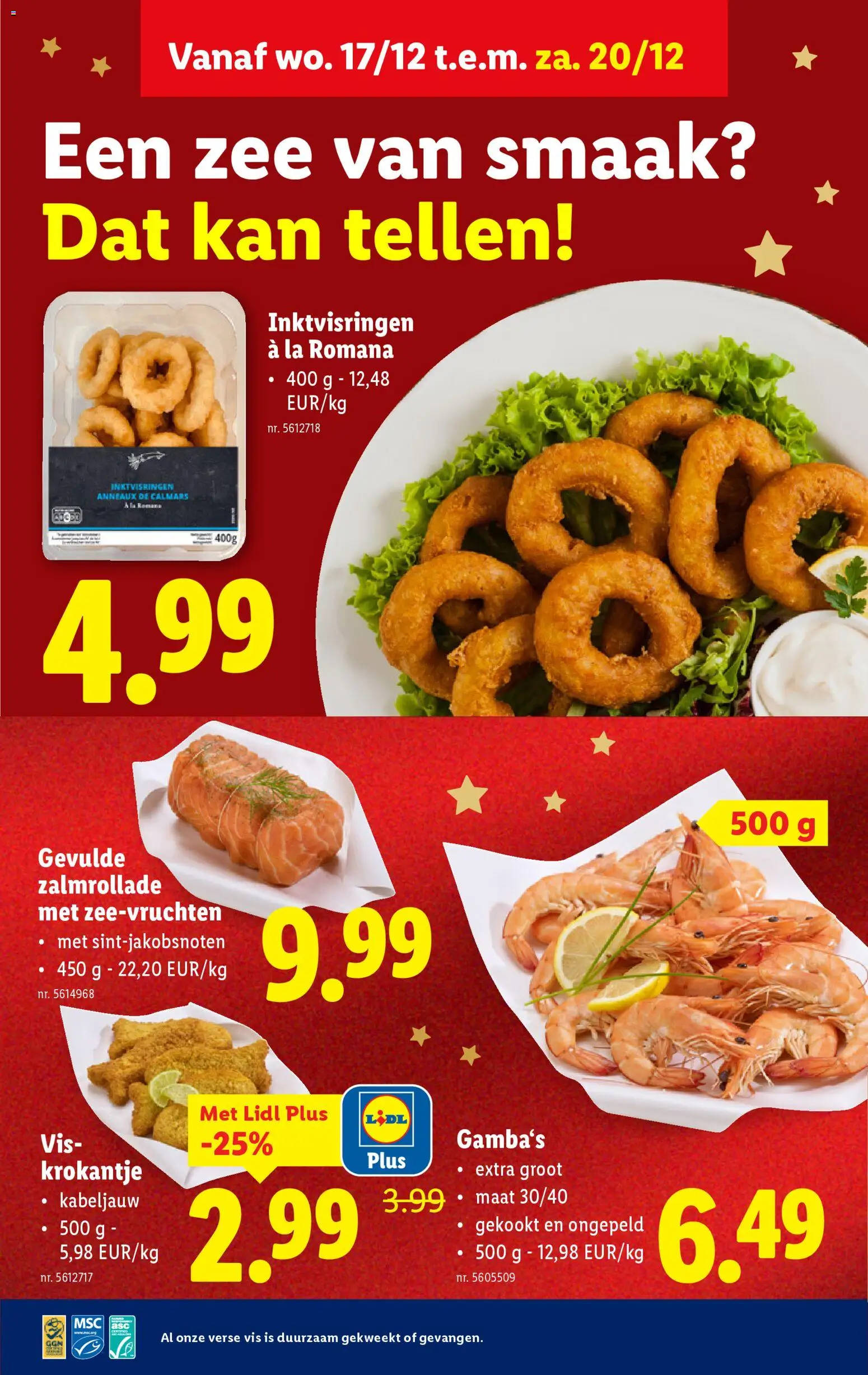 {H1} | Pagina: 14 | Producten: Vis, La, Kan