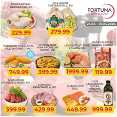 Fortuna Market katalog Nedeljna ponuda - pregled Fortuna Market kataloga - važi od 26.03.2026