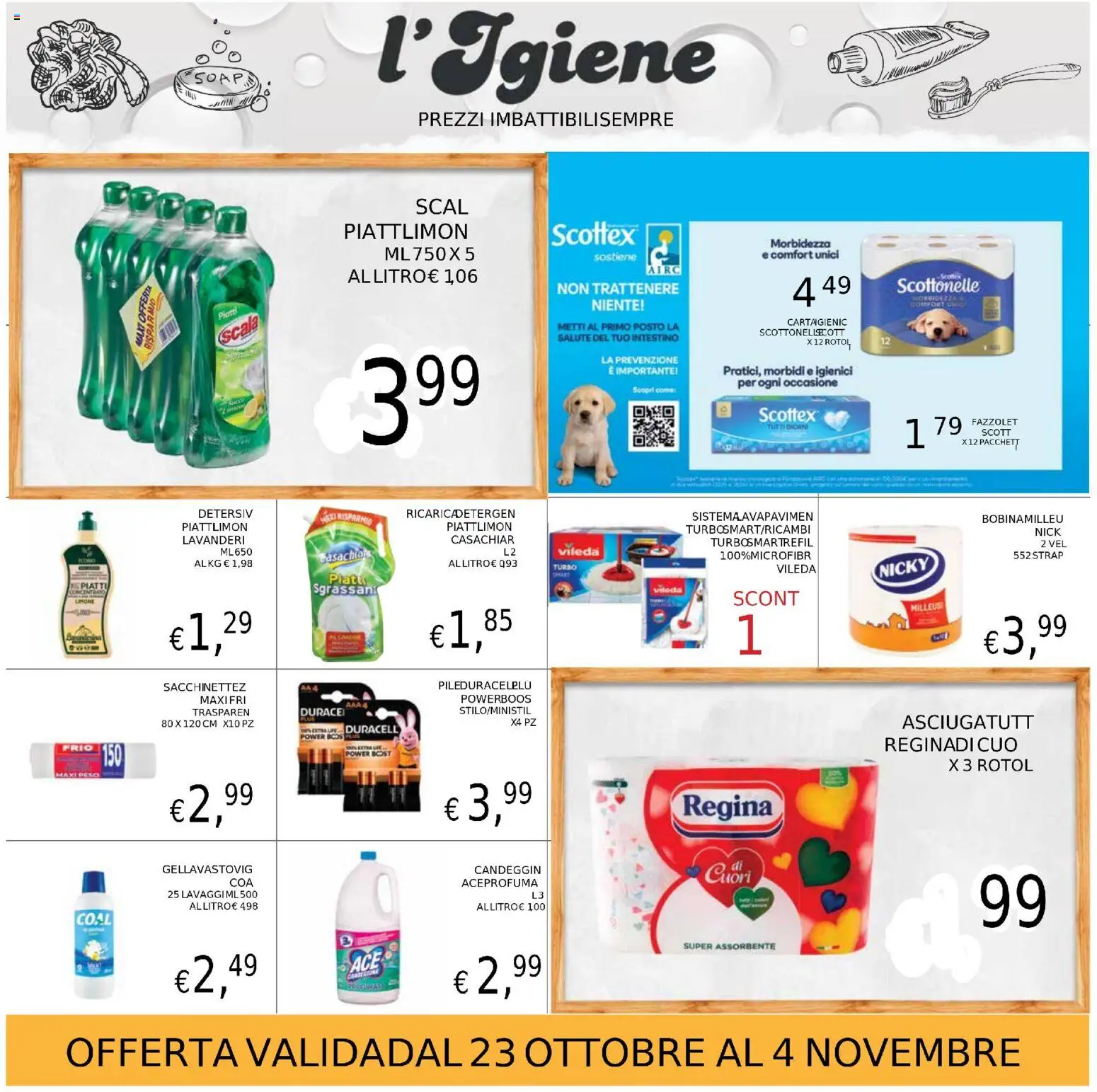 Volantino Coal del 23.10.2025 | Pagina: 24 | Prodotti: Limone, Scala
