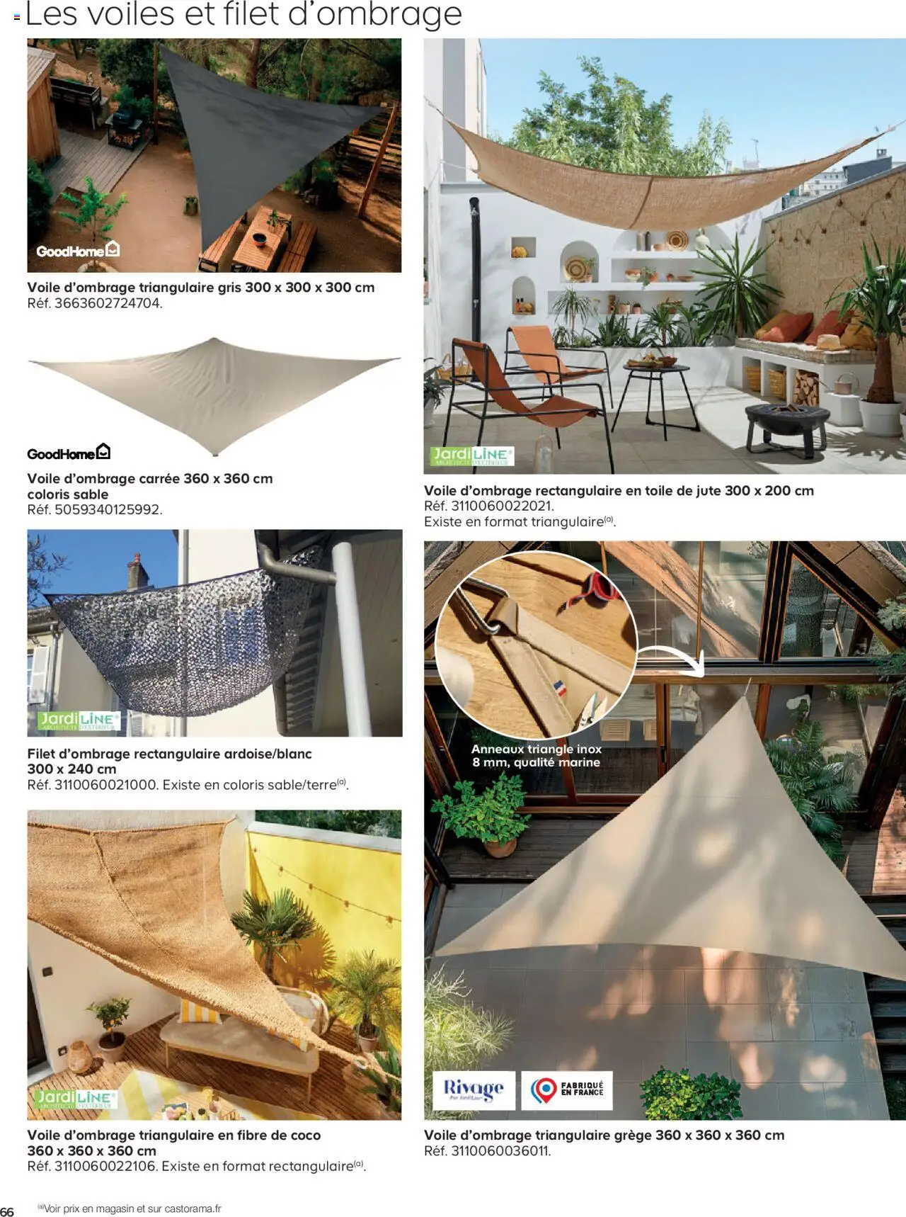  | Page: 66 | Produits: Voile d'ombrage