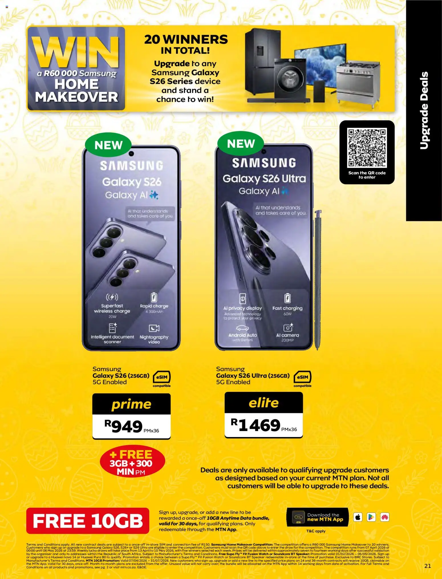 New MTN catalogue – valid from 07.04.2026 | Page: 21 | Products: Data, Watch, Camera, Speaker