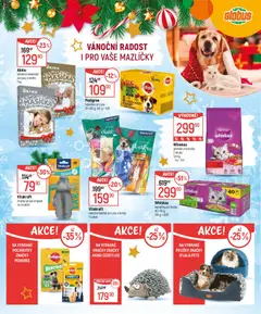 Náhled letáku Globus leták od 29.10.2025 | Strana: 19 | Produkty: Granule, Pedigree, Hračky, Kalendář