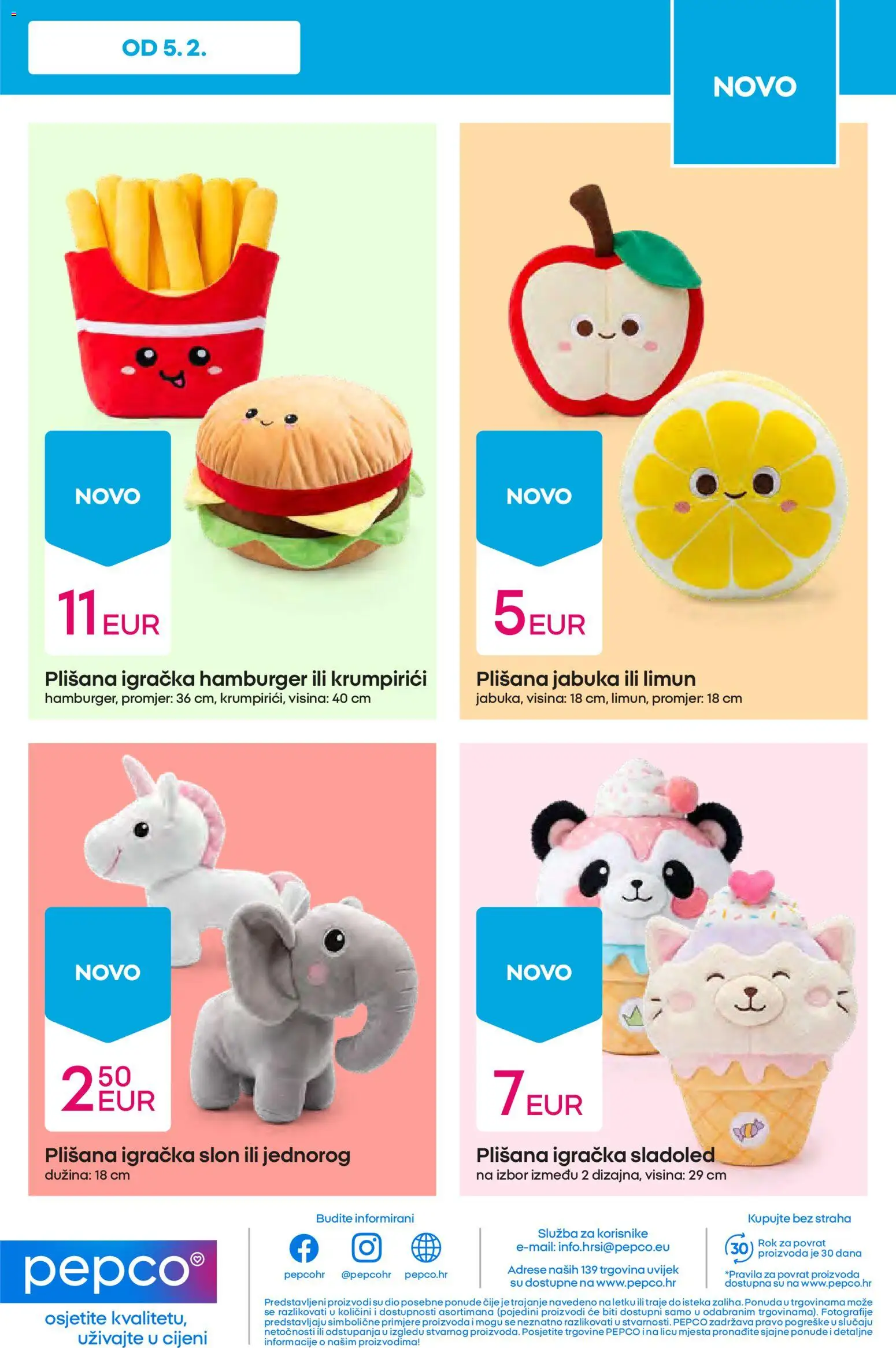 Pepco katalog | vrijedi od 12.02.2026 | Stranica: 17 | Proizvodi: Sladoled, Limun, Hamburger, Jabuka